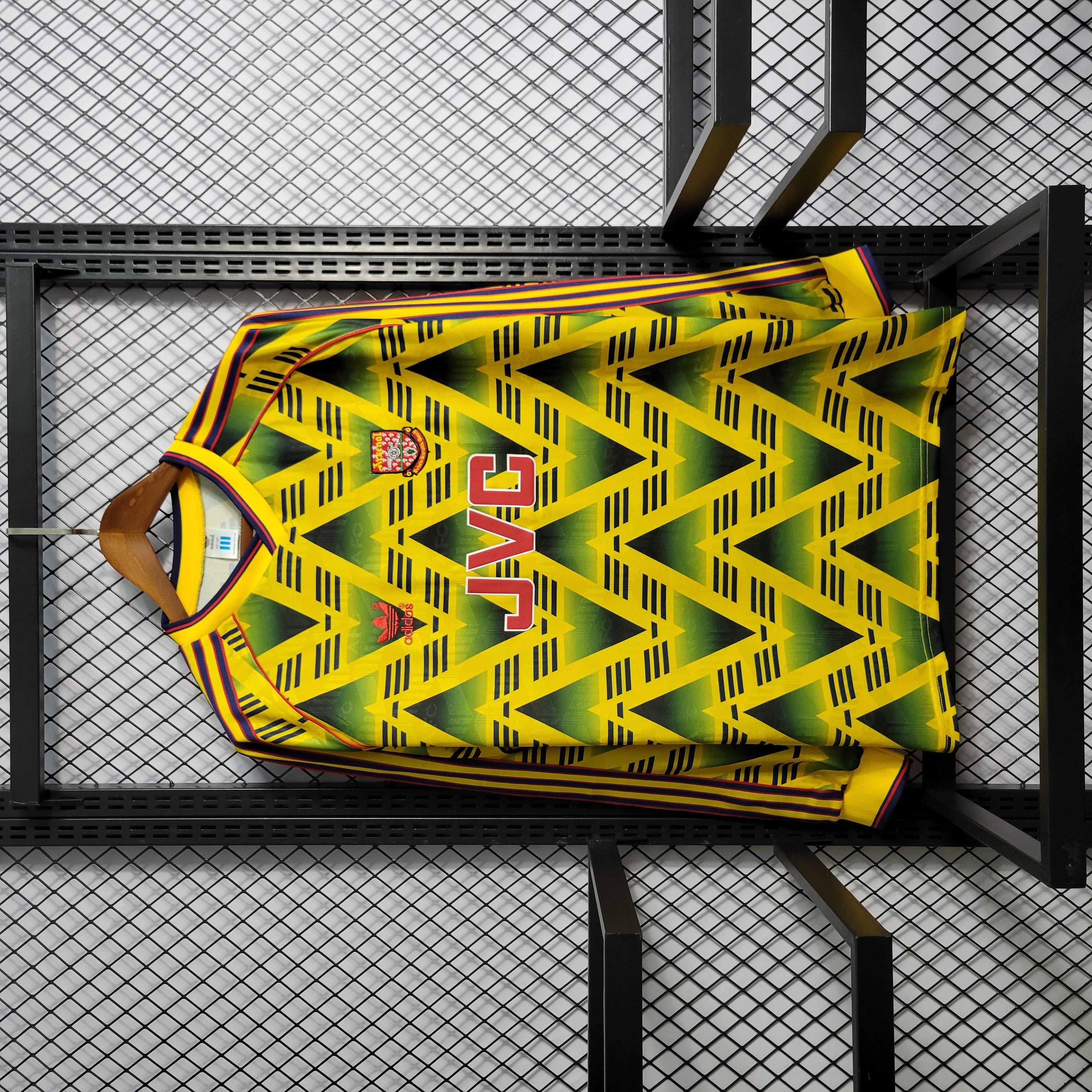 Arsenal Retro 91-93 Away Long Sleeve Jersey - ReplicasJersey