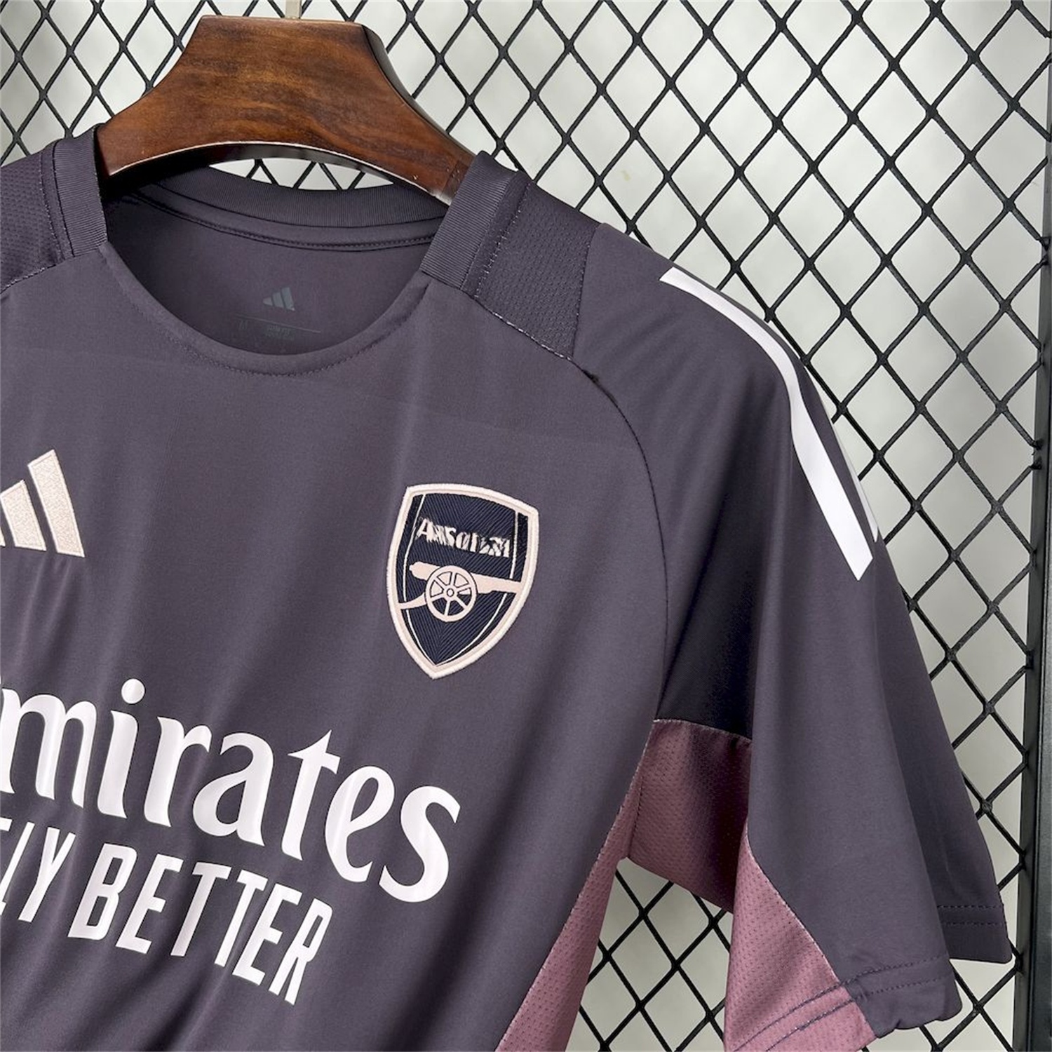 Arsenal 24-25 Deep Purple Training Jersey - Fans Version - ReplicasJersey