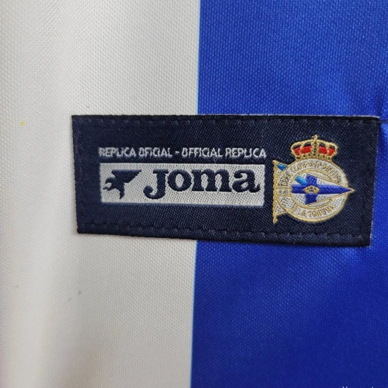 Retro Deportivo de La Coruña 2003-04 Home Stadium Jersey - ReplicasJersey