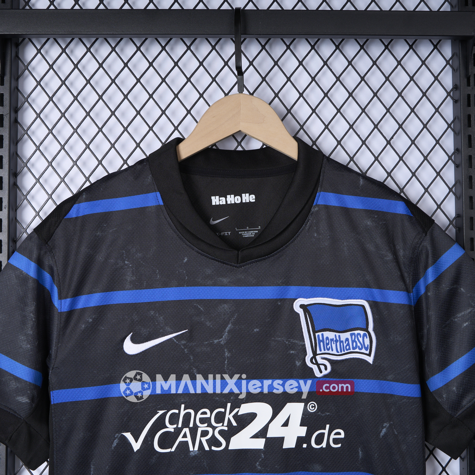 Hertha BSC 24-25 Away Jersey - Fans Version - ReplicasJersey