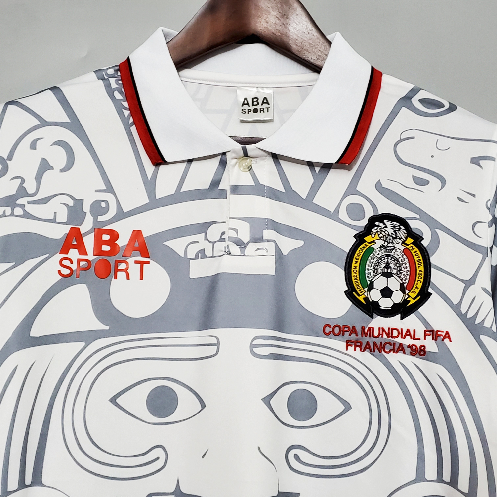 Retro Mexico 1998 Away Jersey - ReplicasJersey