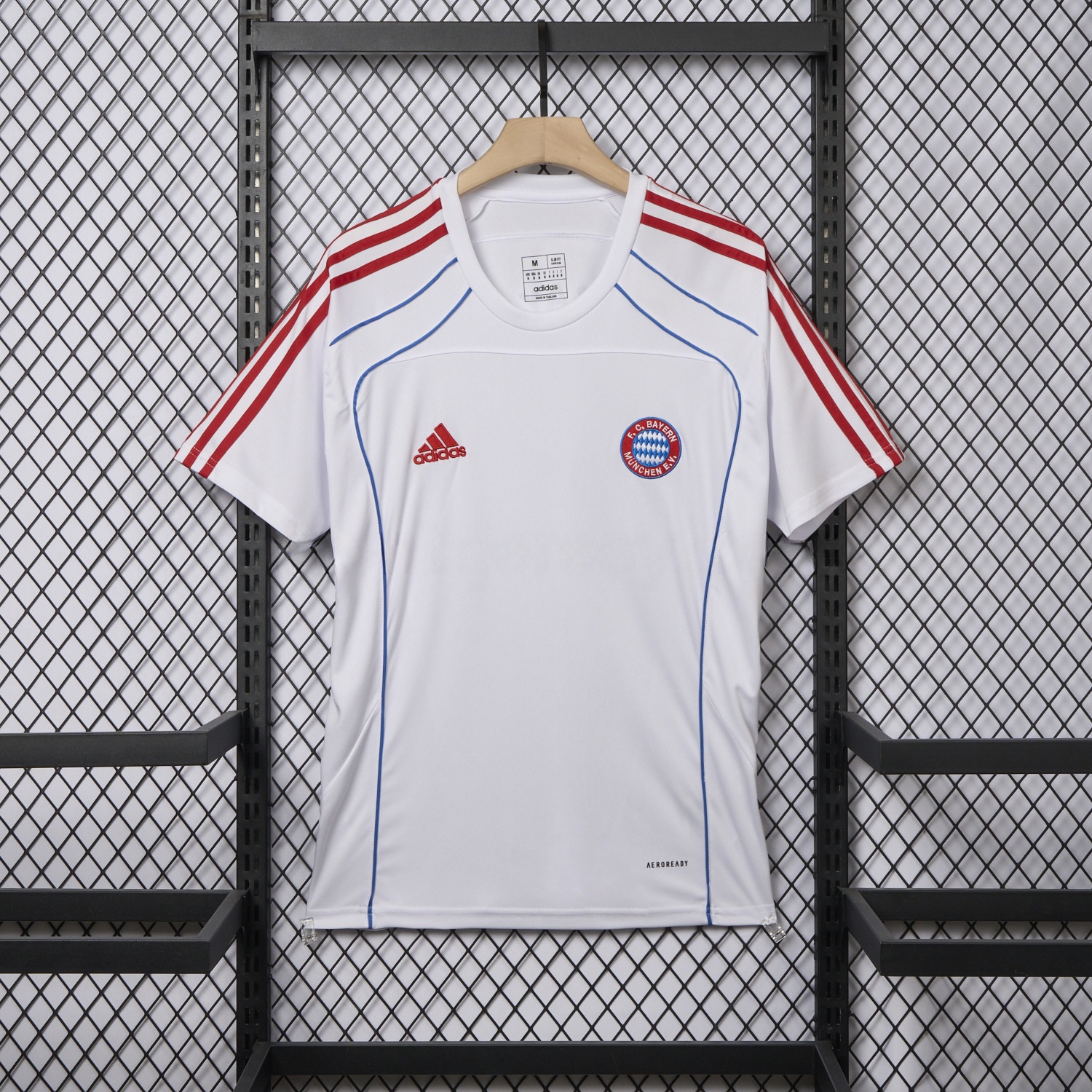 Bayern Munich 25-26 Urban Purist Throwback White Jersey - Fans Version - ReplicasJersey