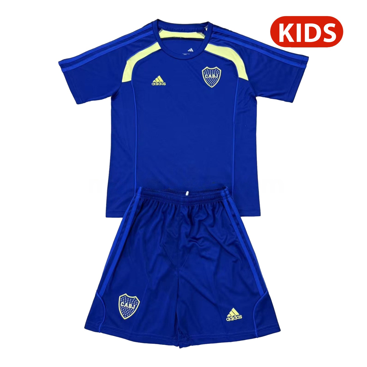 Boca Juniors 25-26 Urban Purist Throwback Blue Kids Kit - ReplicasJersey