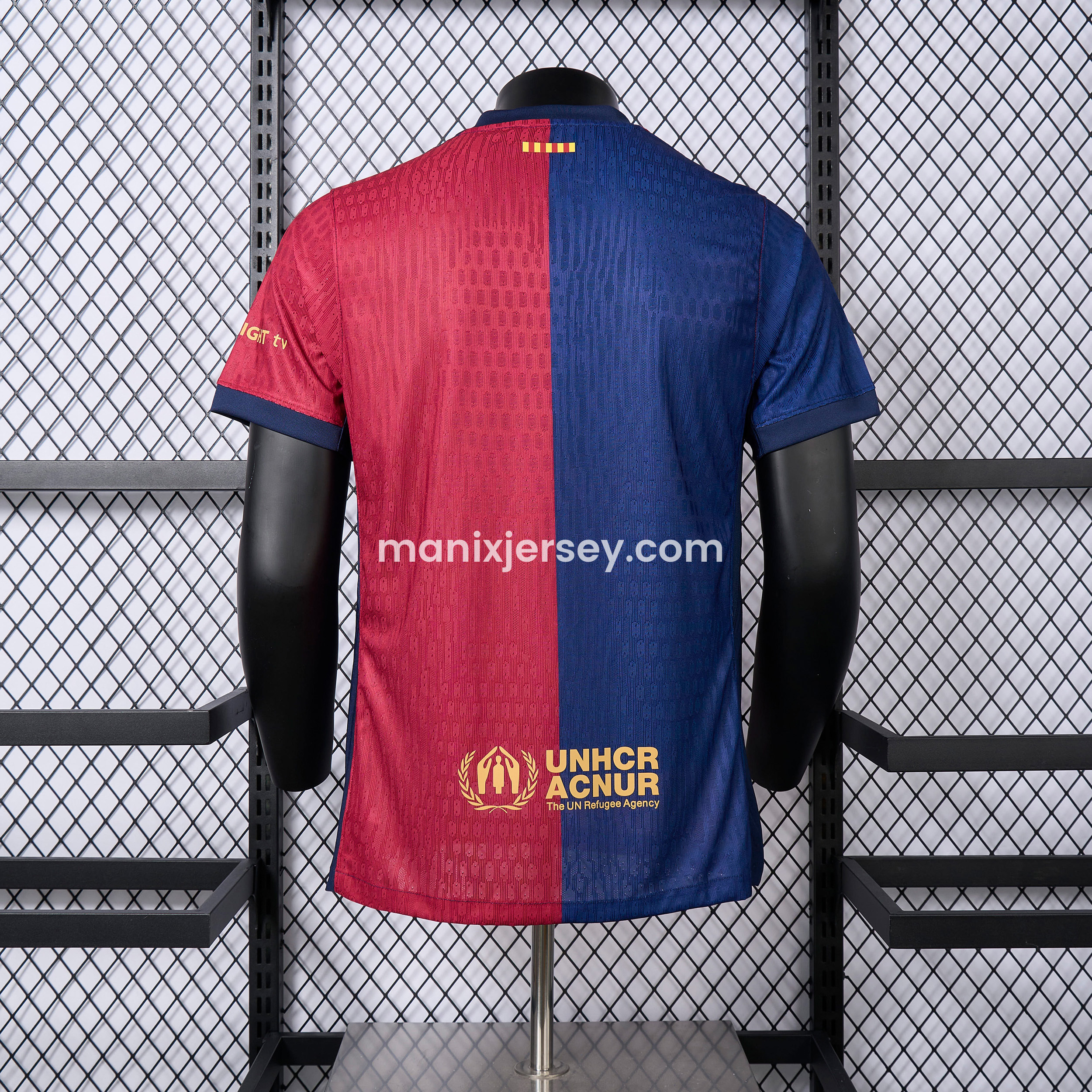 【Copa del Rey Patch Set】B.A.R.S.A 24-25 Home Jersey - Player Version - ReplicasJersey