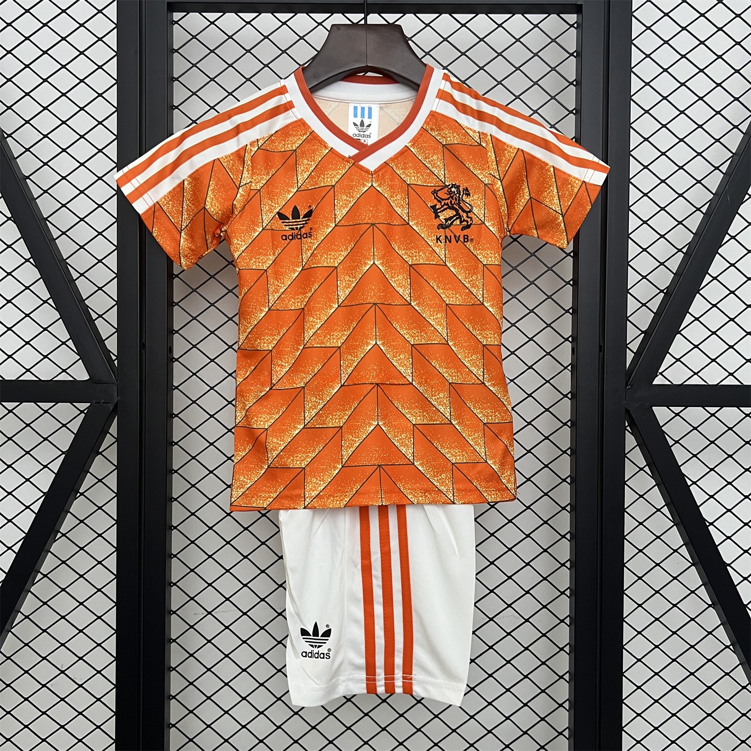 Retro Netherlands 1988 Home Kids Kit - ReplicasJersey