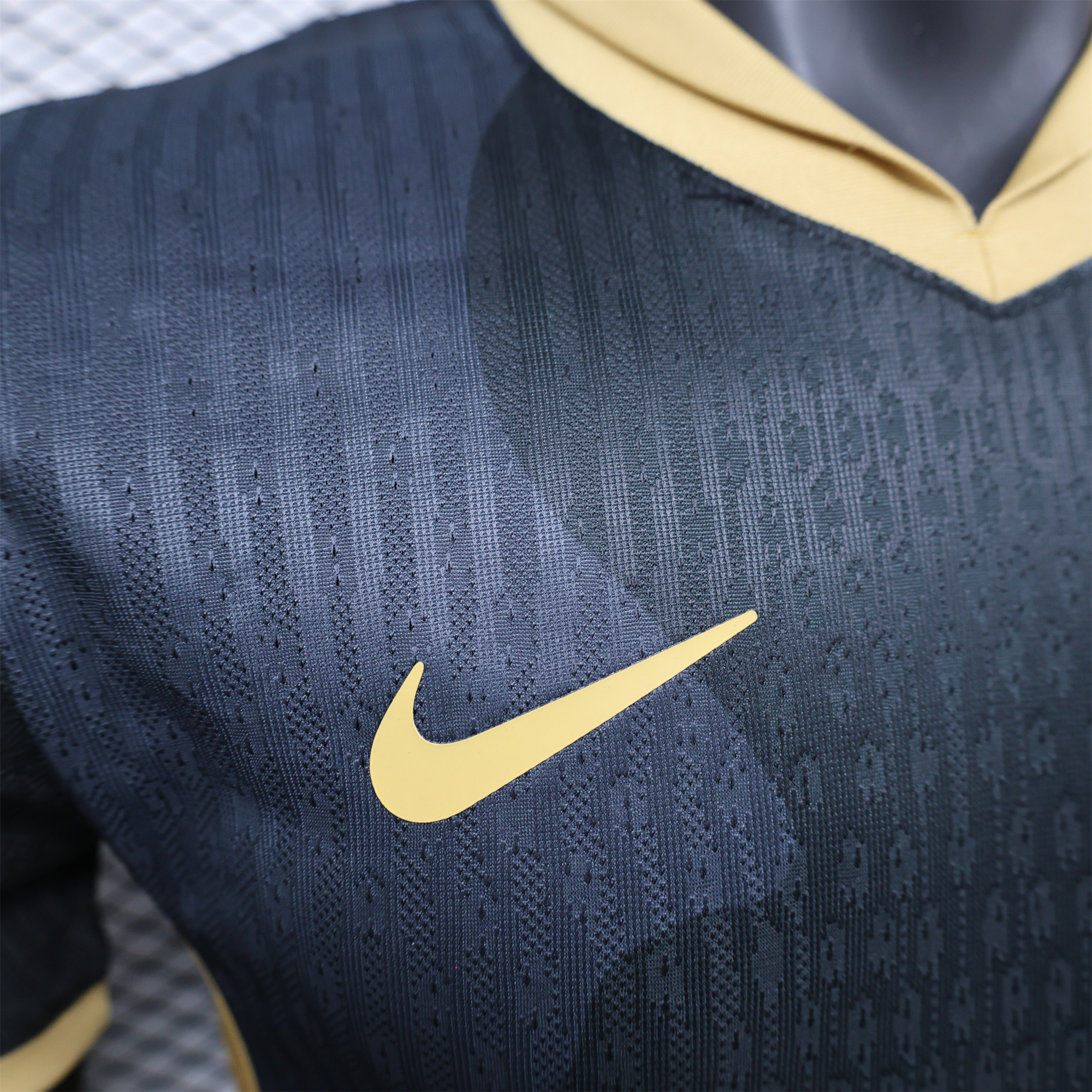 B.A.R.S.A 24-25 Black Gold Special Edition Jersey - Player Version - ReplicasJersey