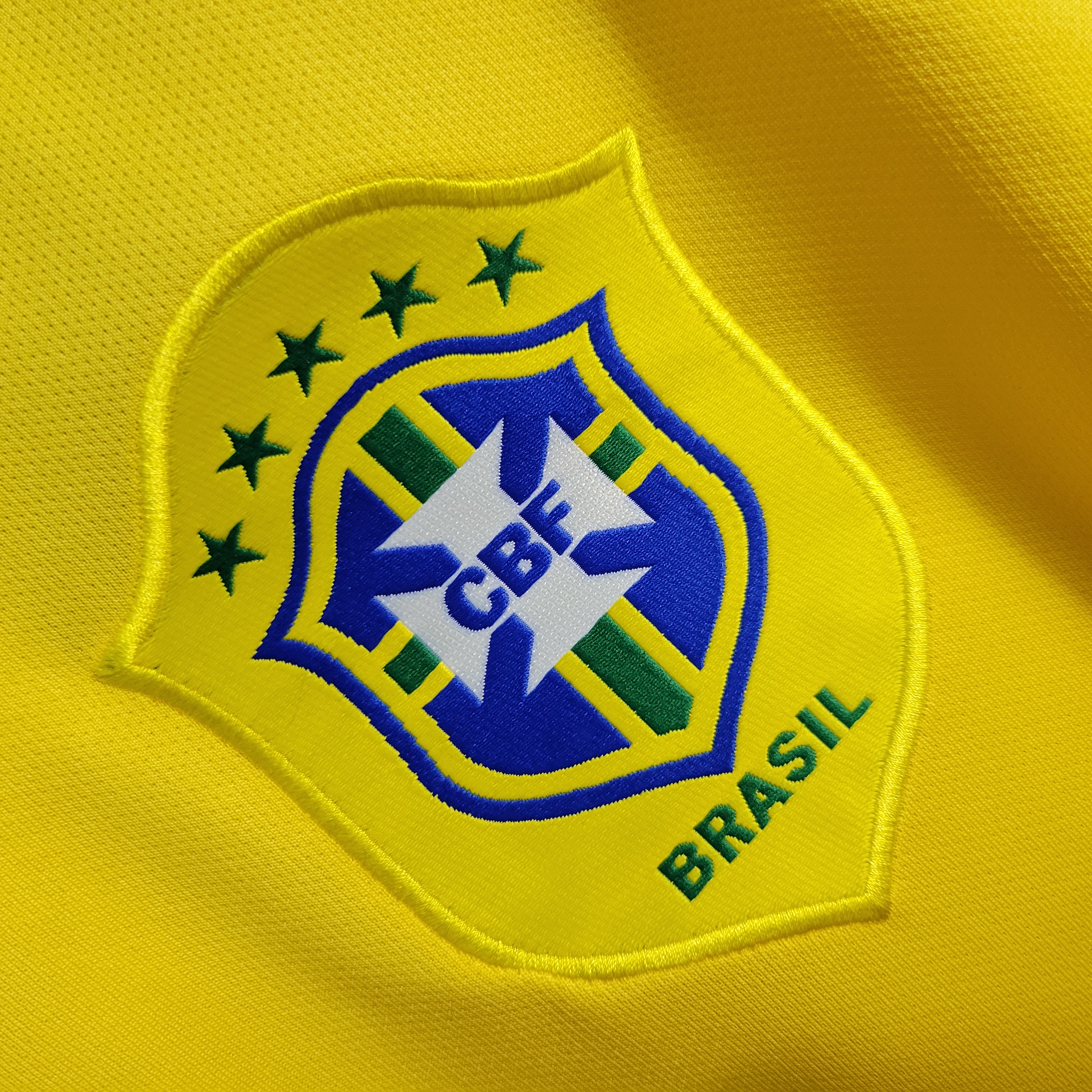 Retro Brazil 2006 Home Stadium Jersey - ReplicasJersey