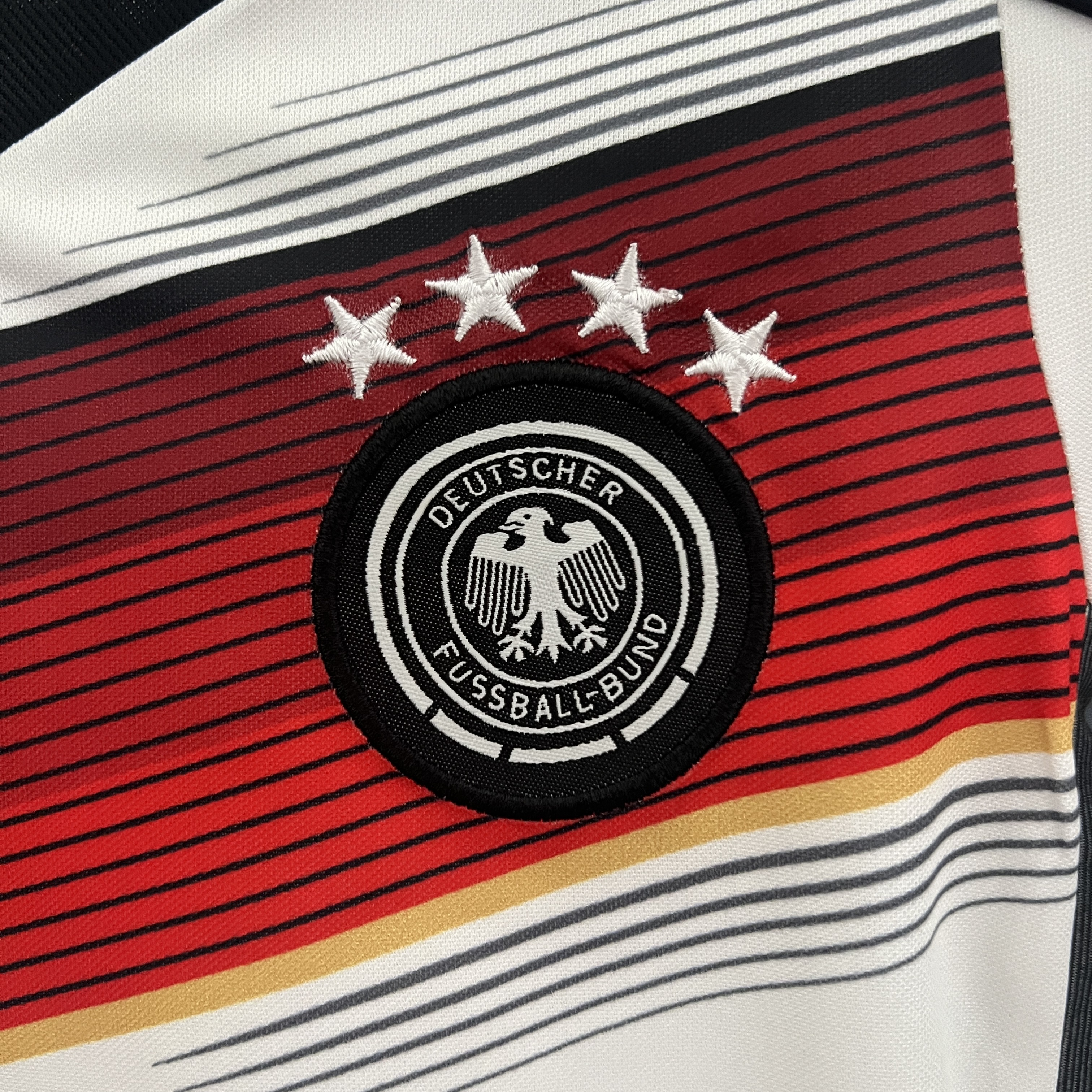Retro Germany 2014 Home Stadium Kids Kit - ReplicasJersey