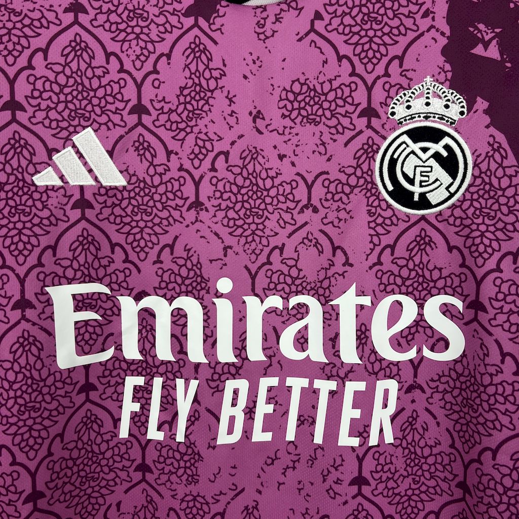 Real Madrid 24-25 Pink & Purple Special Edition Jersey - ReplicasJersey