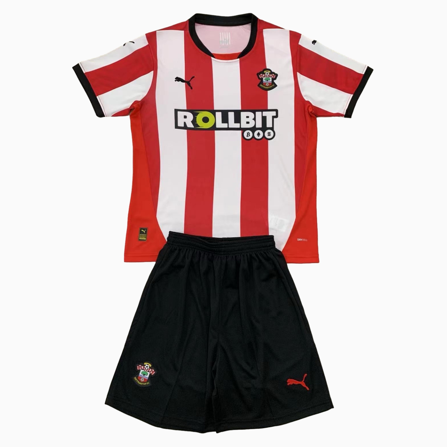 Southampton 24-25 Home Men's Adult Jersey Set - Fans Version - ReplicasJersey