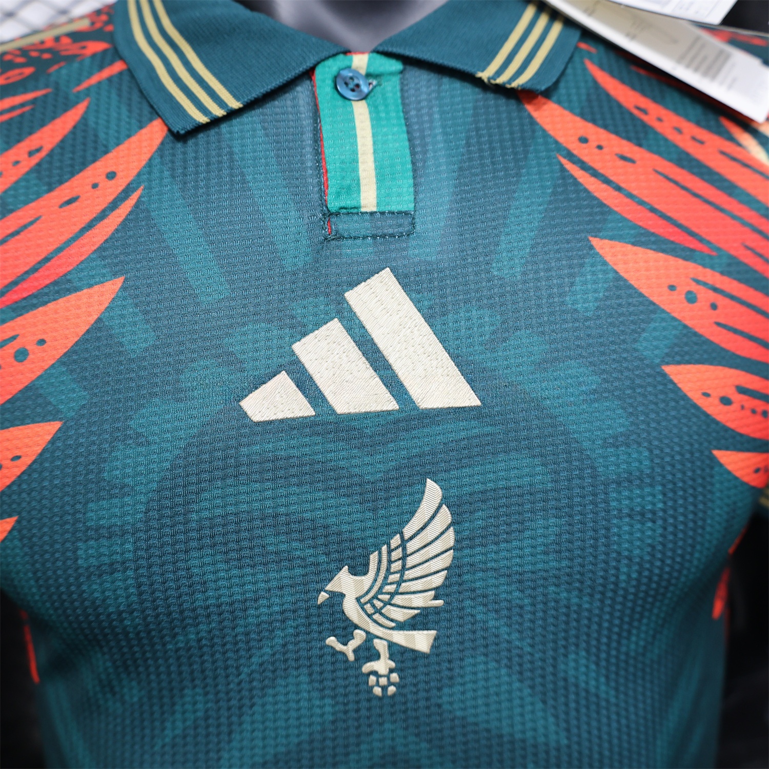 Mexico 2025 Red Eagle Special Edition Green Jersey - Player Version - ReplicasJersey