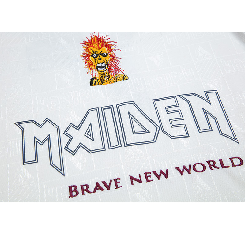 Retro Iron Maiden 1999-01 Away Jersey - ReplicasJersey