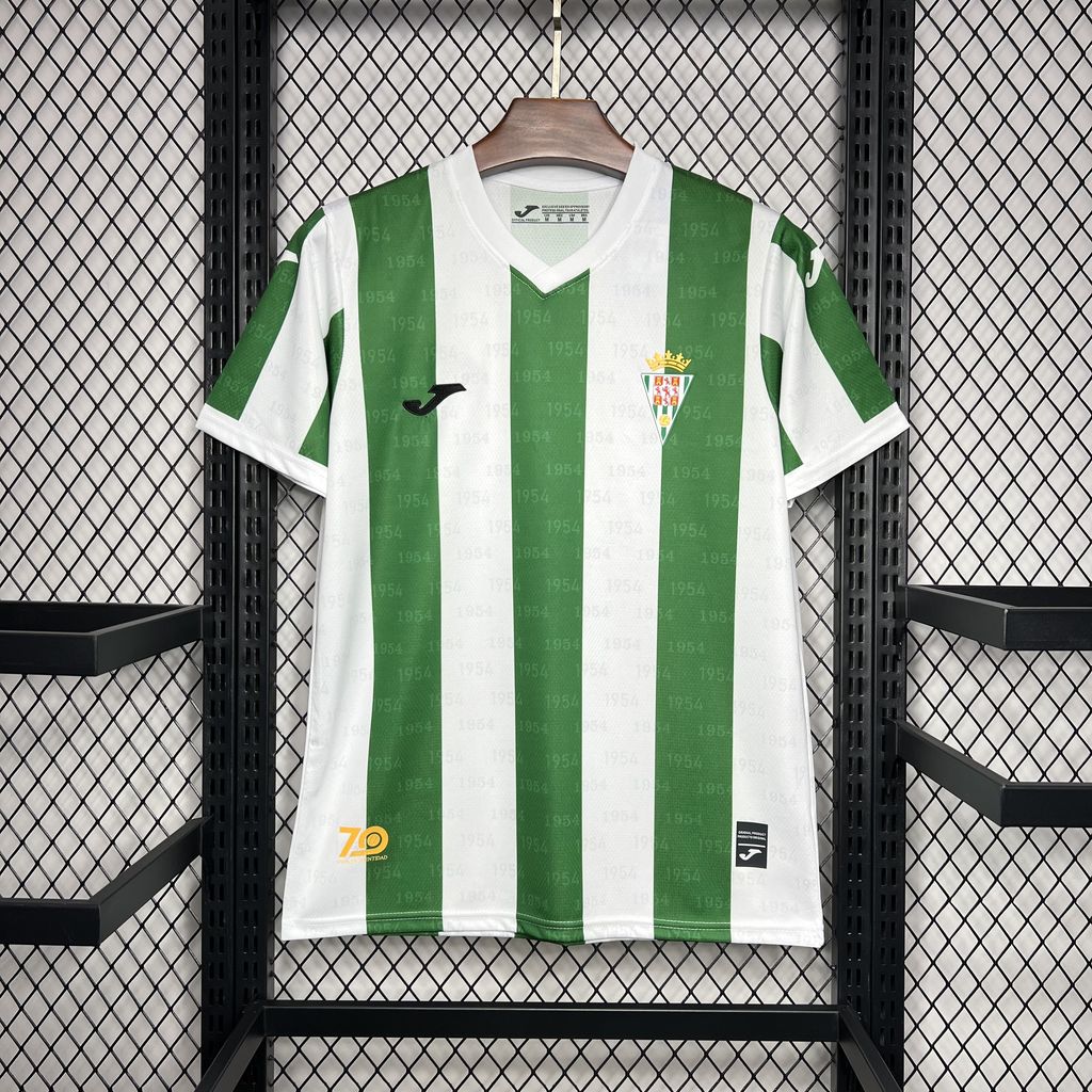 Cordoba CF 24-25 Home Stadium Jersey - Fans Version - ReplicasJersey