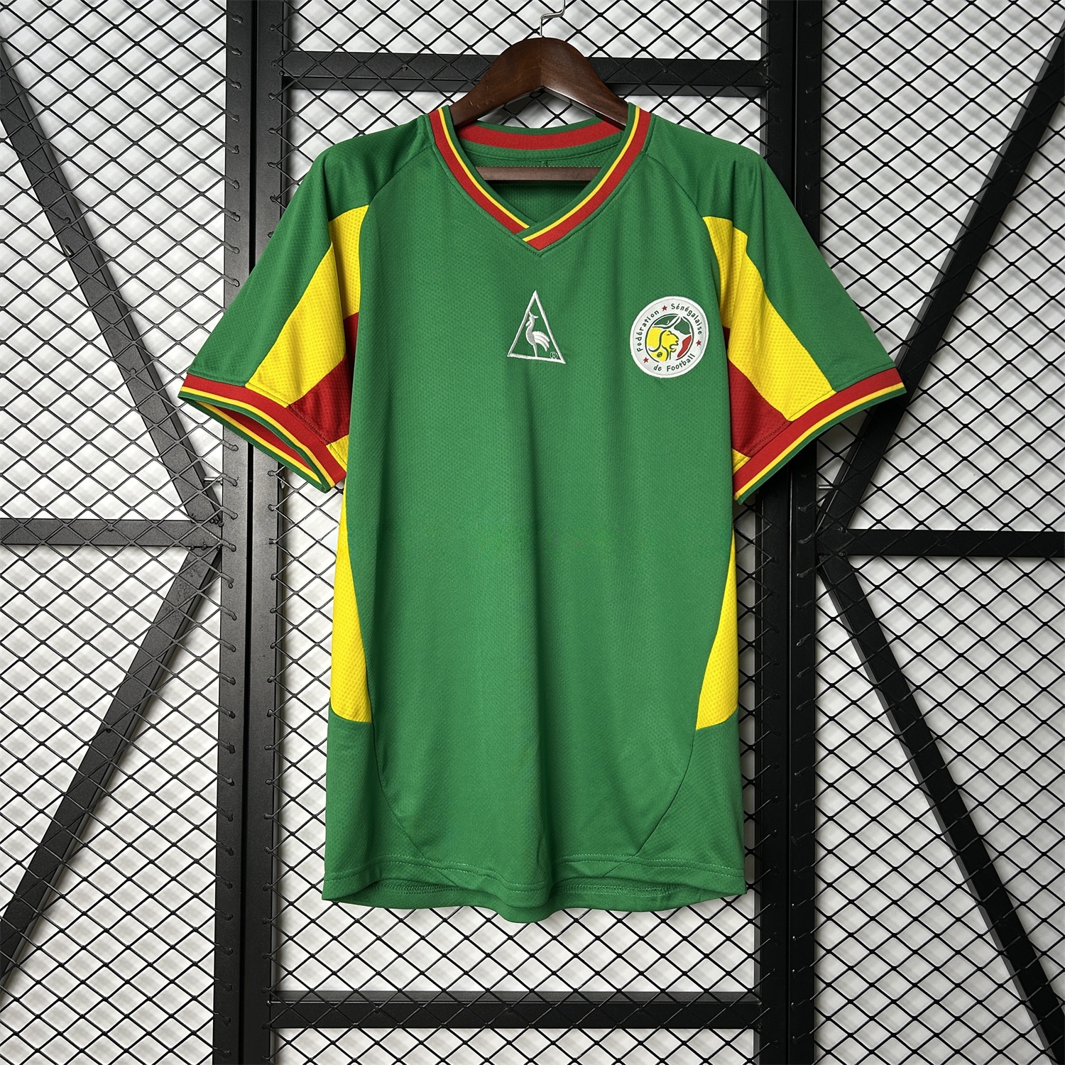 Retro Senegal 2002 Away Jersey - ReplicasJersey