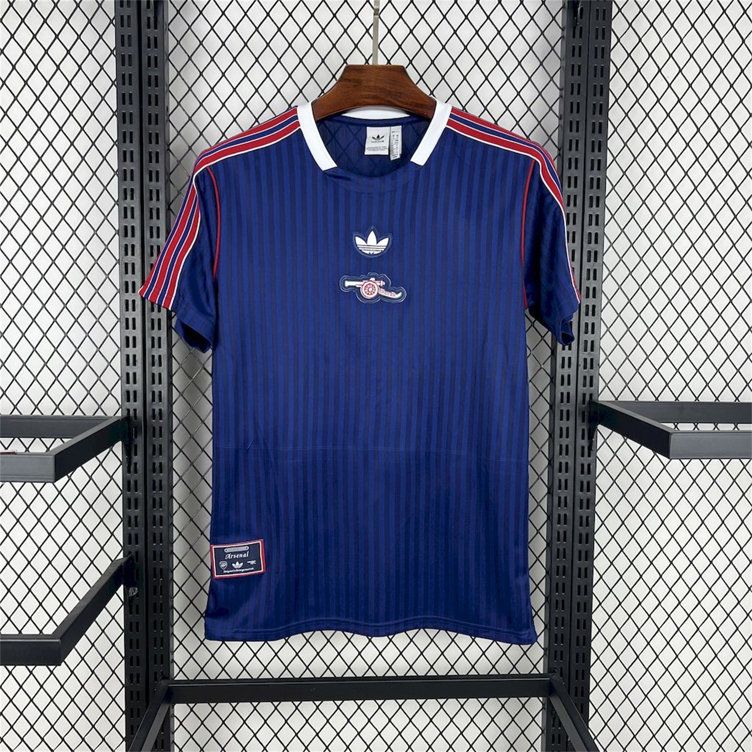Arsenal 24-25 Blue Icon Retro Jersey - Fans Version - ReplicasJersey