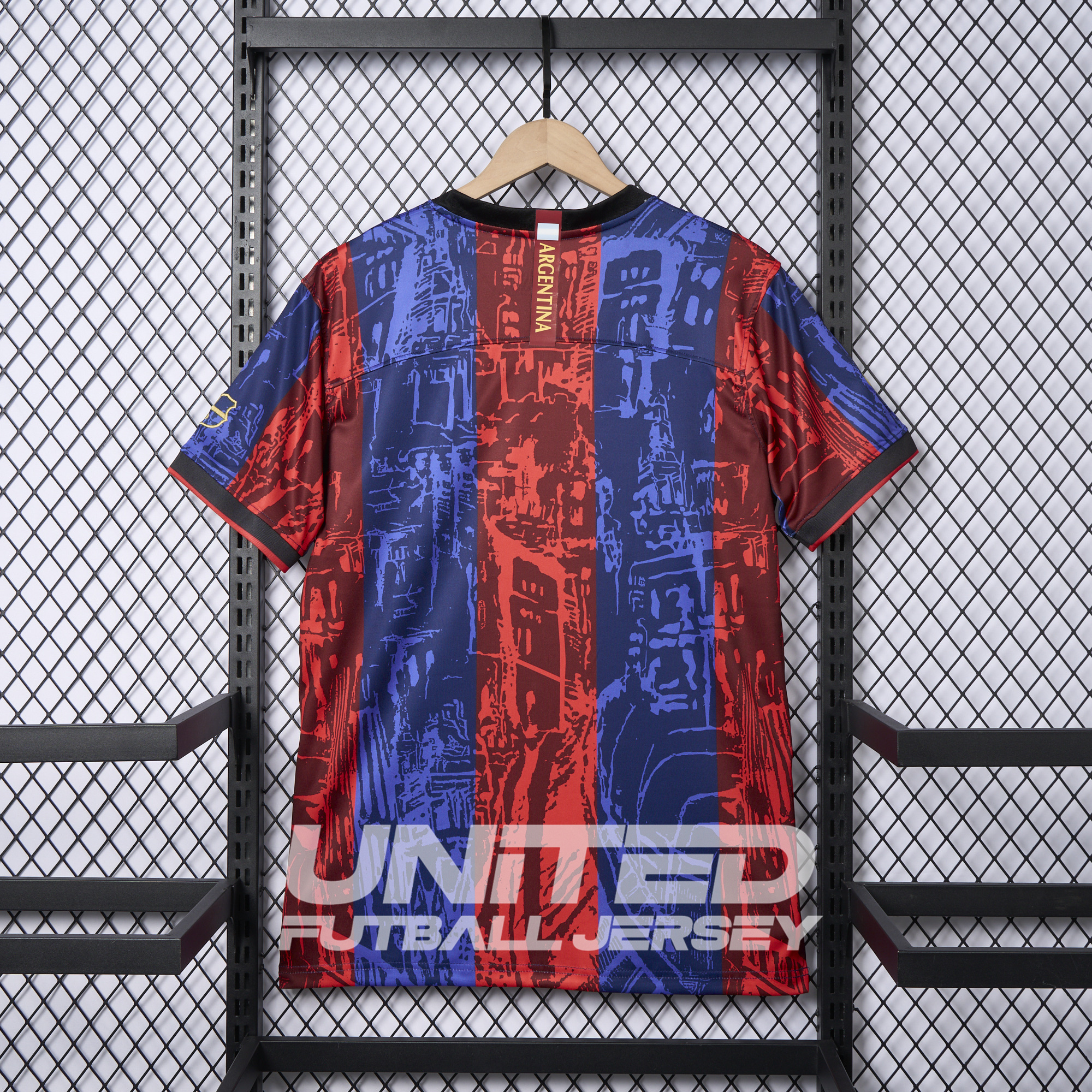 B.A.R.S.A 2024-25 COMMA Messi Jersey - Fans Version - ReplicasJersey