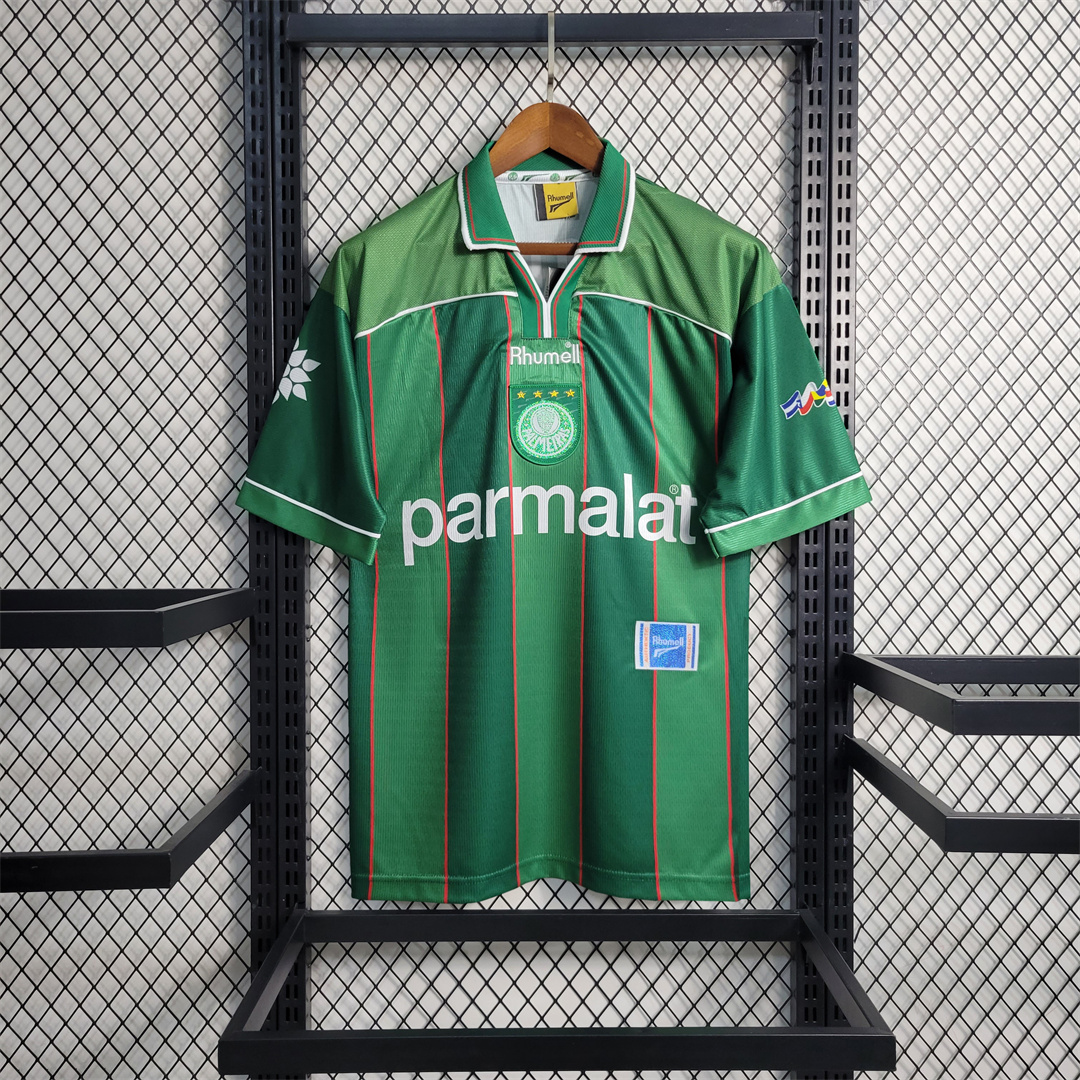 Retro Palmeiras 1999 Home Stadium Jersey - Liberator Cup Champion - ReplicasJersey