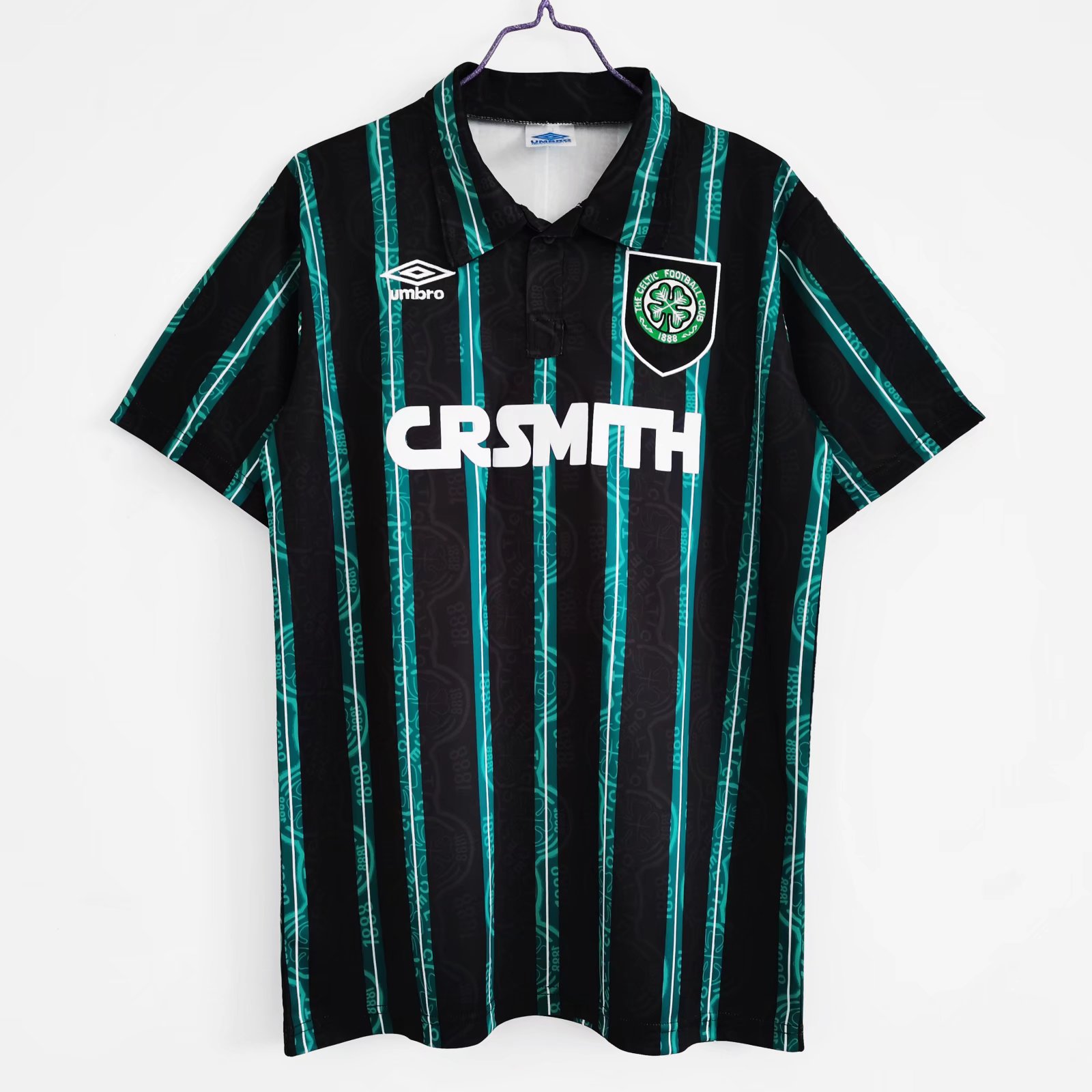 Retro Celtic 1992-93 Away Stadium Jersey - ReplicasJersey