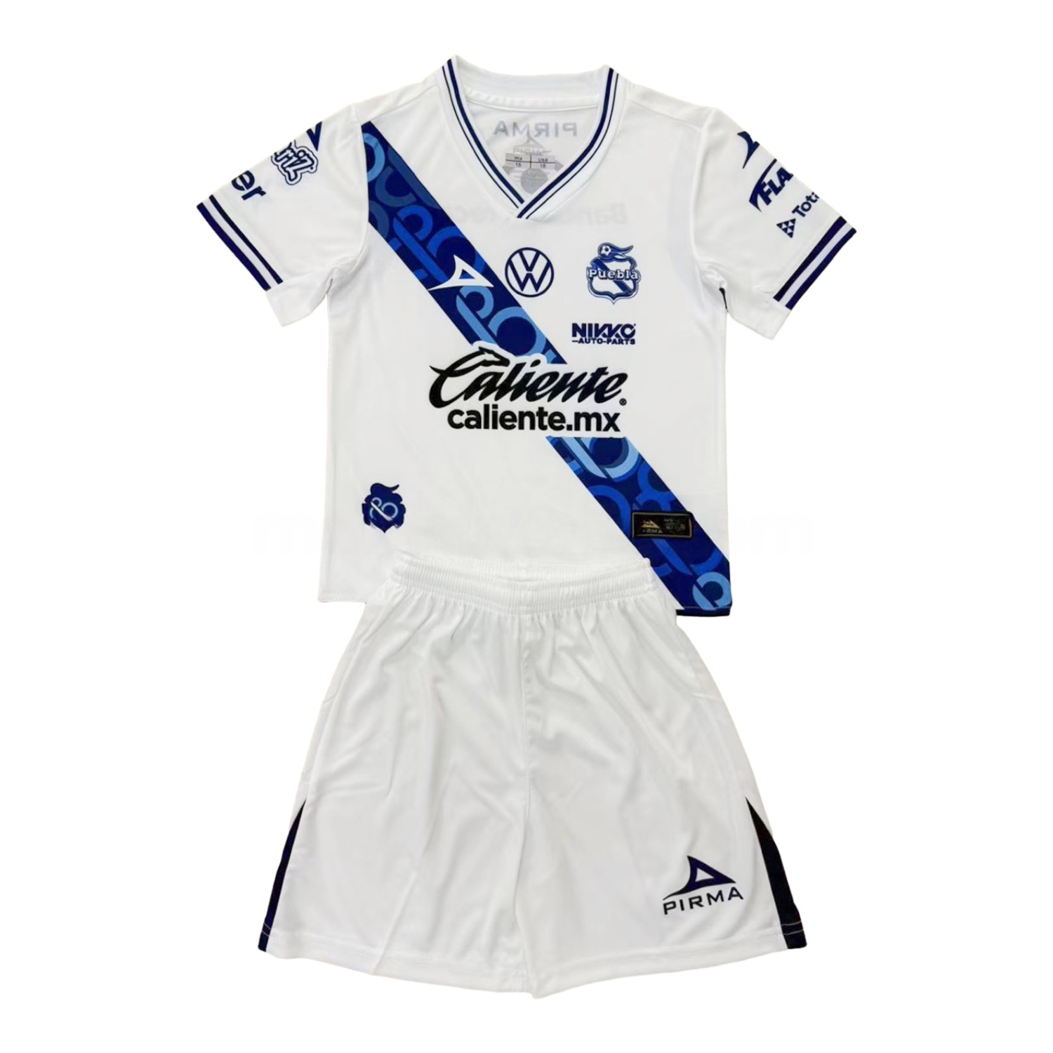 Club Puebla 24-25 Home Kids Kit - ReplicasJersey