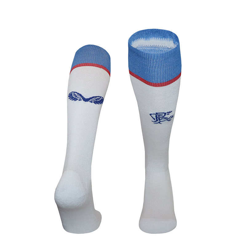 Glasgow Rangers 24-25 Away Socks - White & Blue - ReplicasJersey