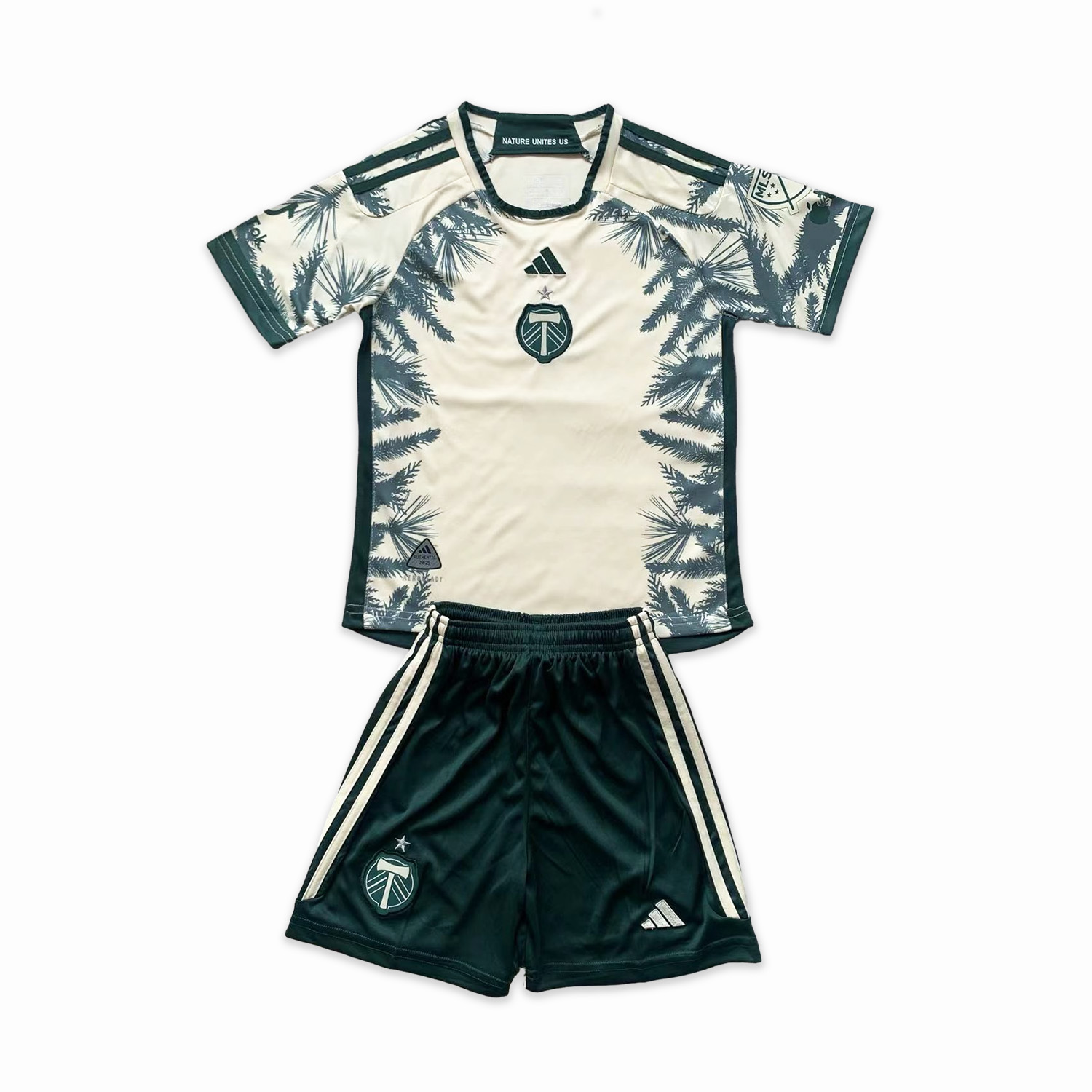 Portland Timbers 2024 Away Stadium Kids Kit - ReplicasJersey