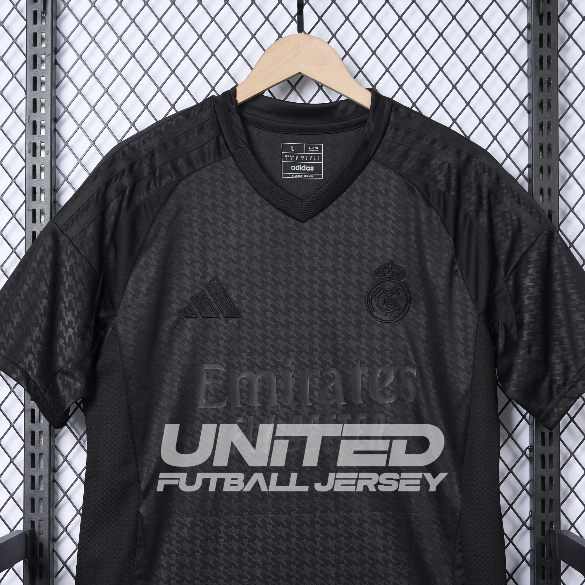 Real Madrid 24-25 Pure Black Special Edition Jersey - Fans Version - ReplicasJersey