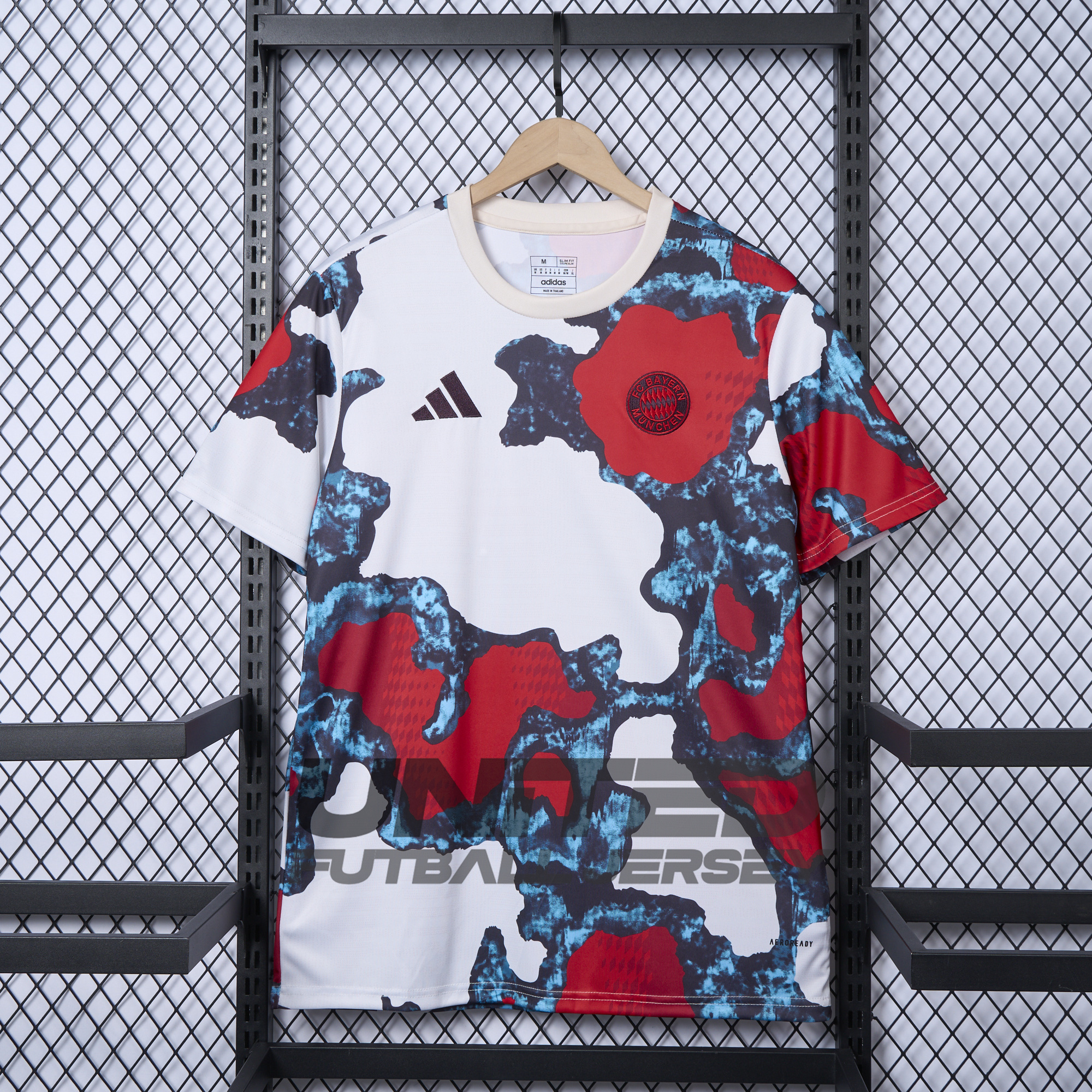 Bayern Munich 24-25 Pre-Match Home 2 Jersey - Fans Version - ReplicasJersey