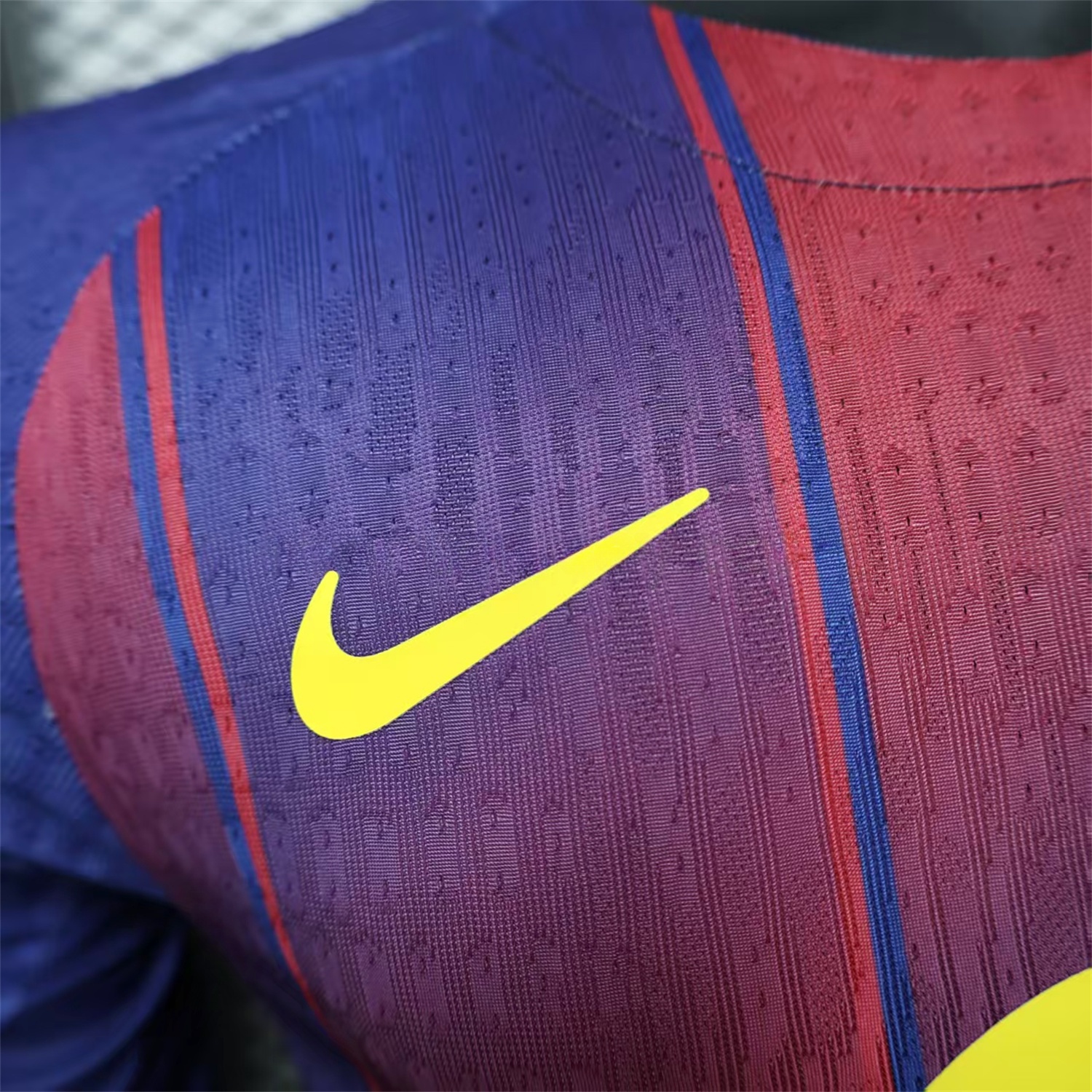 B.A.R.S.A 25-26 Home Long Sleeves Jersey (Leaked Version 2) - Player Version - ReplicasJersey