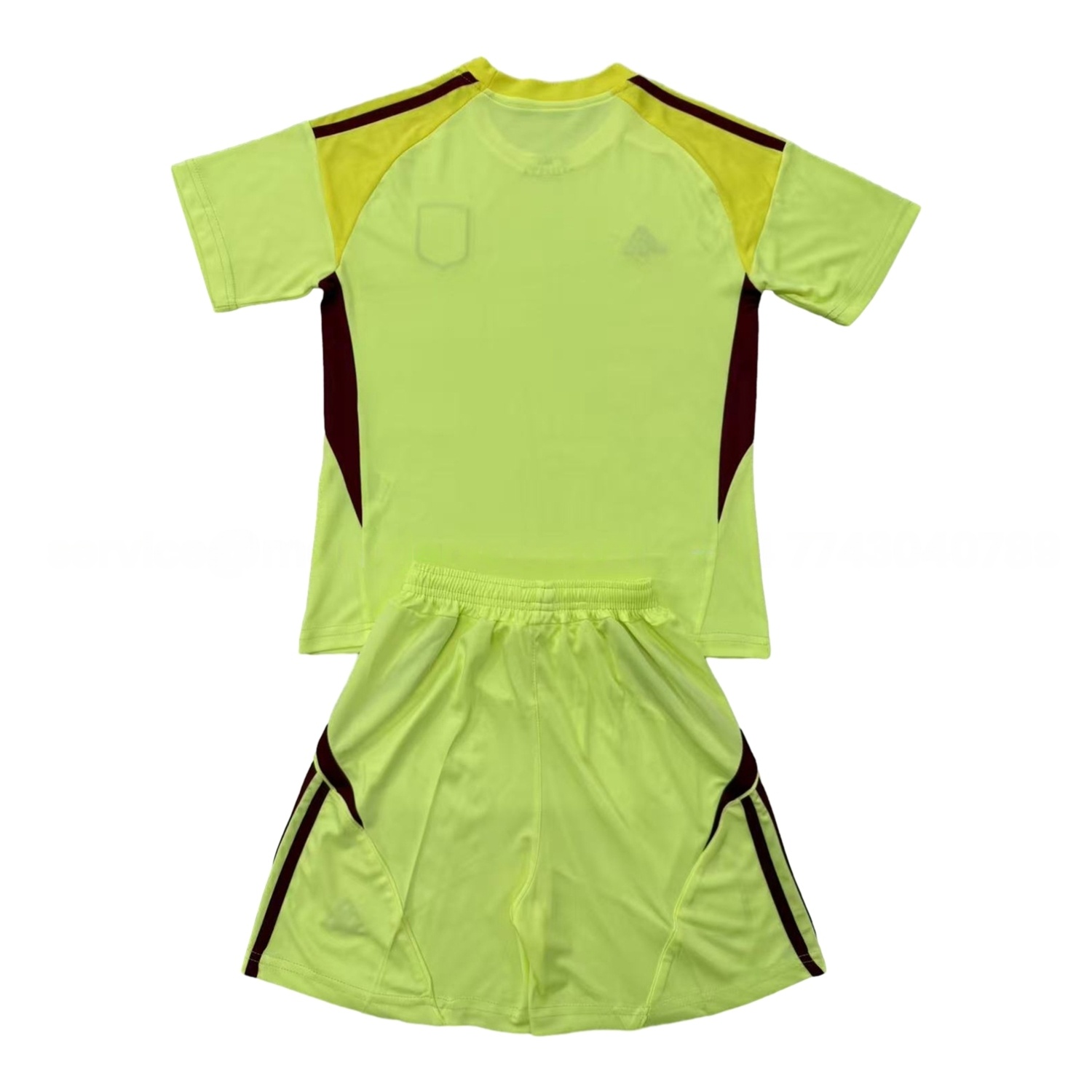 Aston Villa 25-26 Yellow Goalkeeper Men's Adult Jersey Set - Fans Version - ReplicasJersey