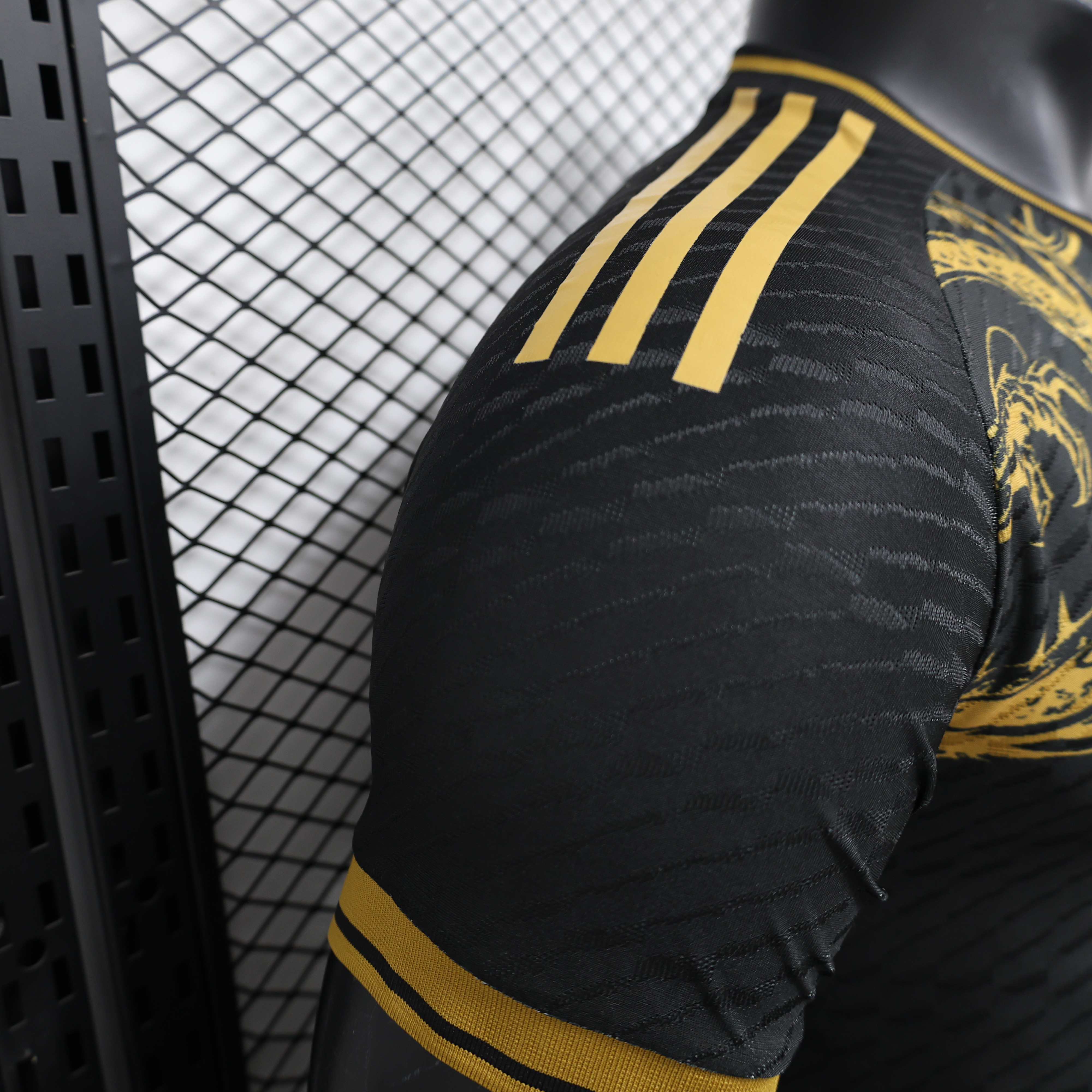 Real Madrid 24-25 Gold Dragon Special Edition White Jersey - Player Version - ReplicasJersey