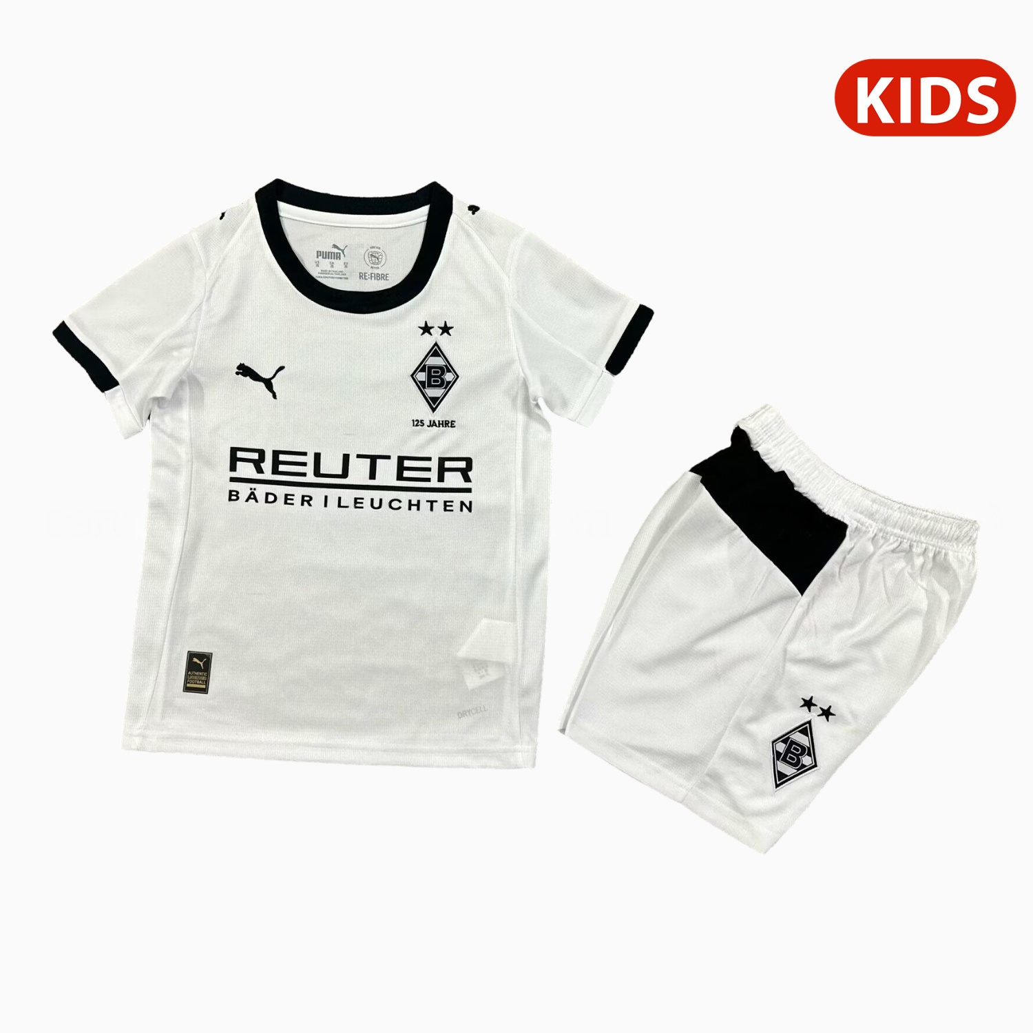 Borussia Mönchengladbach 25-26 Home Kids Kit - ReplicasJersey