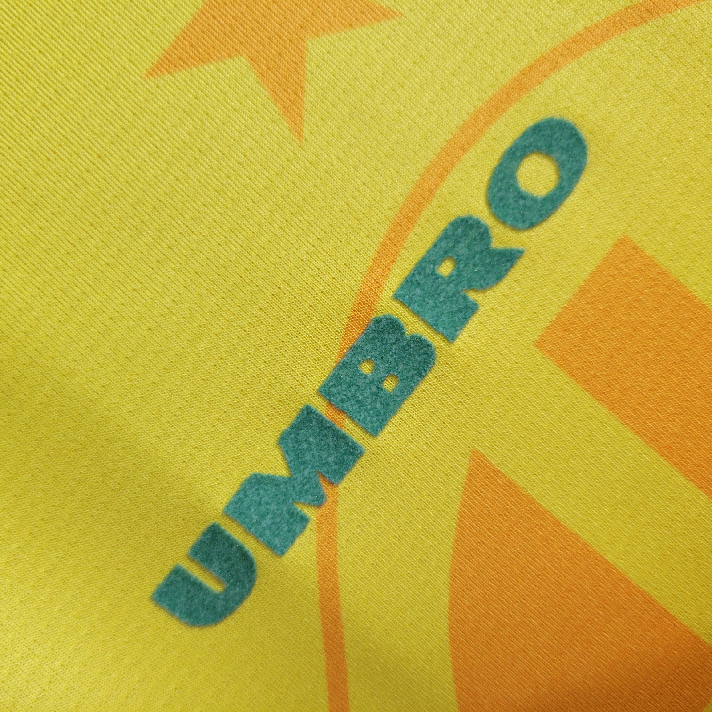 Retro Brazil 1994 Home Stadium Jersey - ReplicasJersey