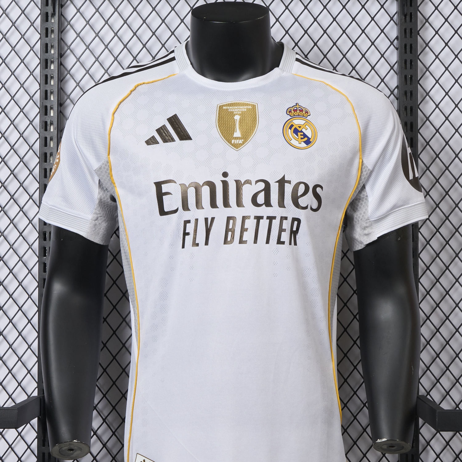 Real Madrid 25-26 Home White Jersey - Player Version - ReplicasJersey