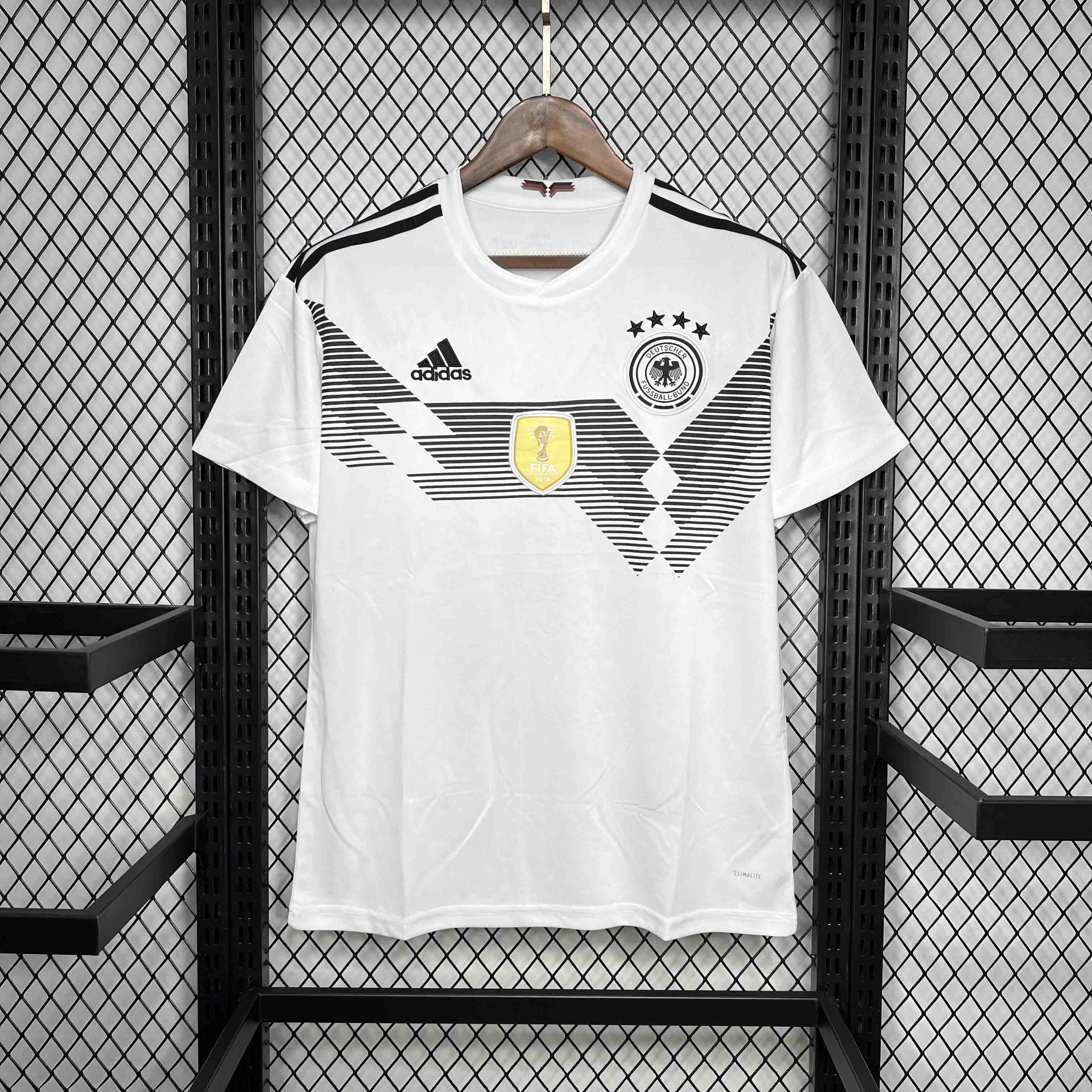 Retro Germany 2018 Home Stadium Jersey - Fans Version - ReplicasJersey