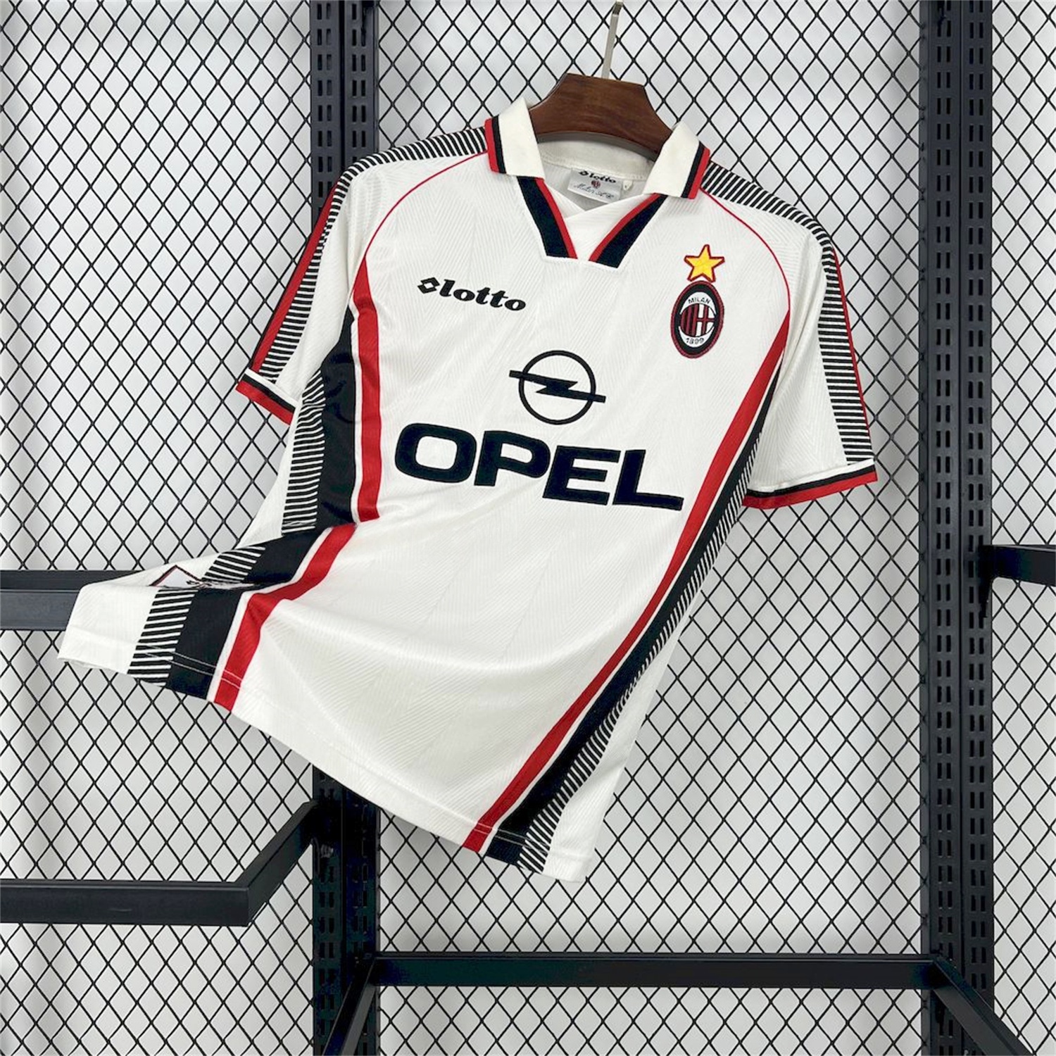 Retro AC Milan 1997-98 Away Jersey - ReplicasJersey