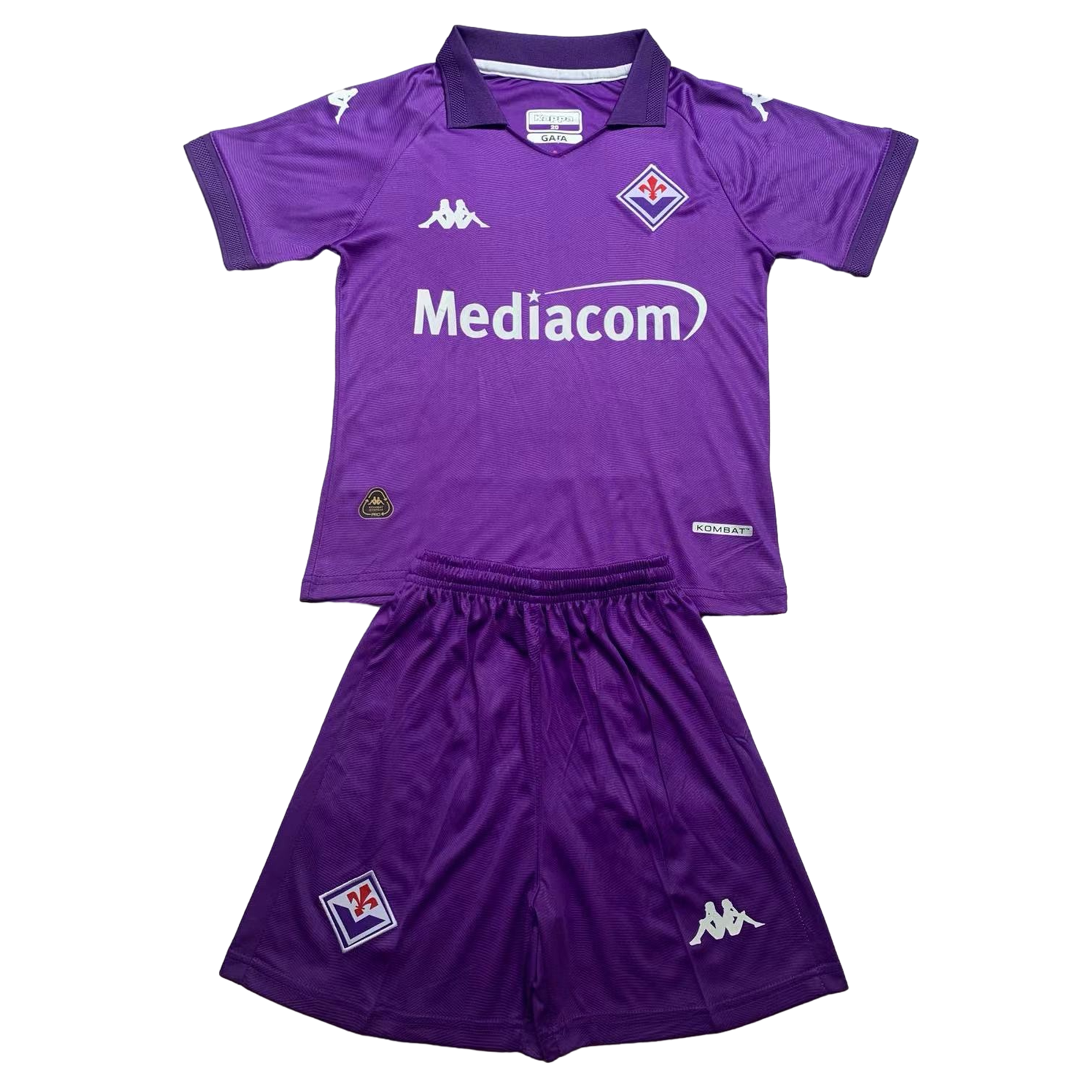 Fiorentina 24-25 Home Stadium Kids Kit - ReplicasJersey