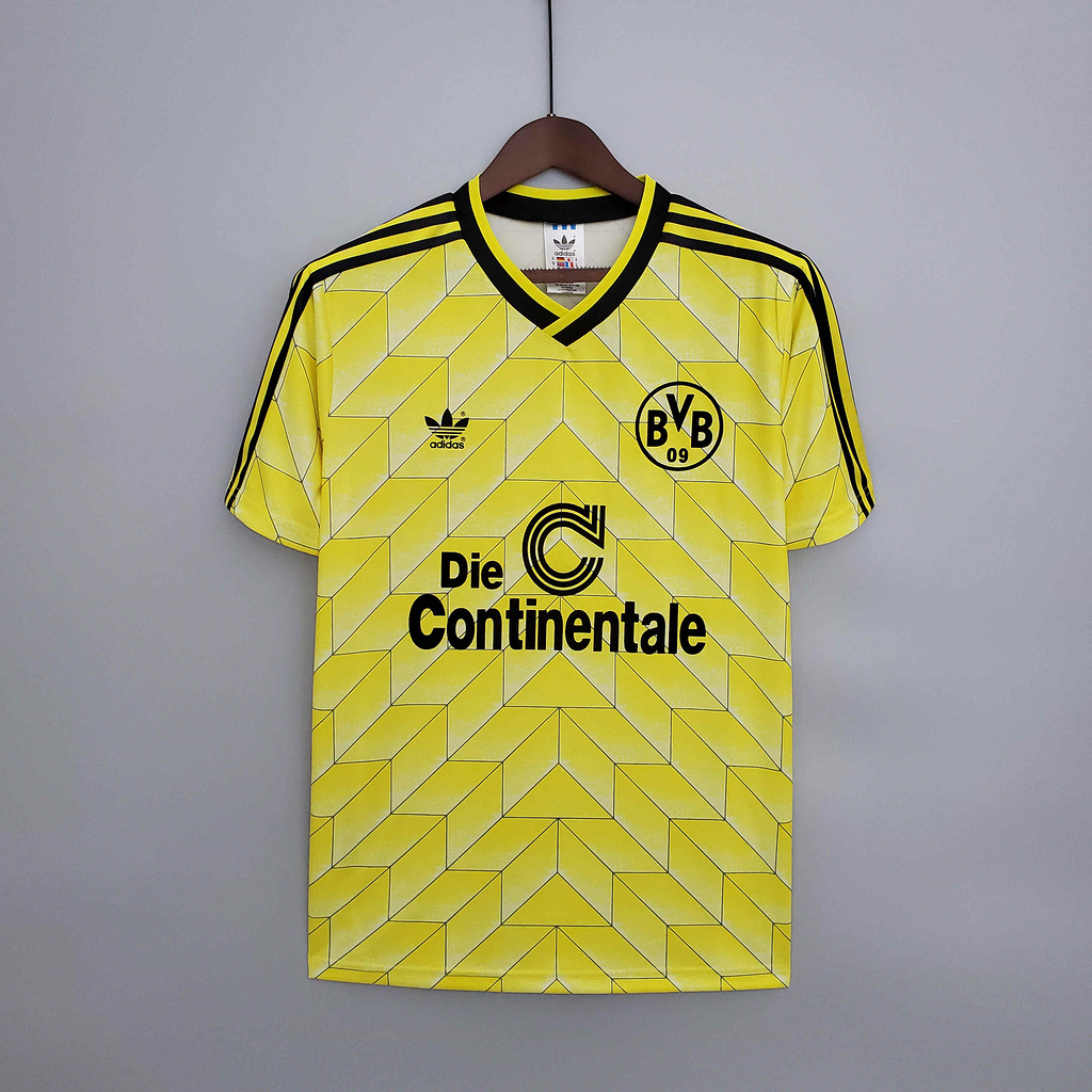 Dortmund Retro 1988 Home Shirt - ReplicasJersey