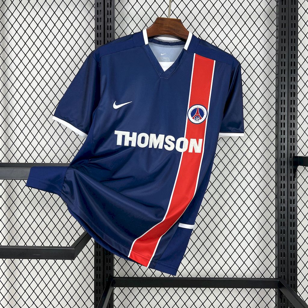Retro Paris Saint-Germain PSG 2002-03 Home Jersey - ReplicasJersey