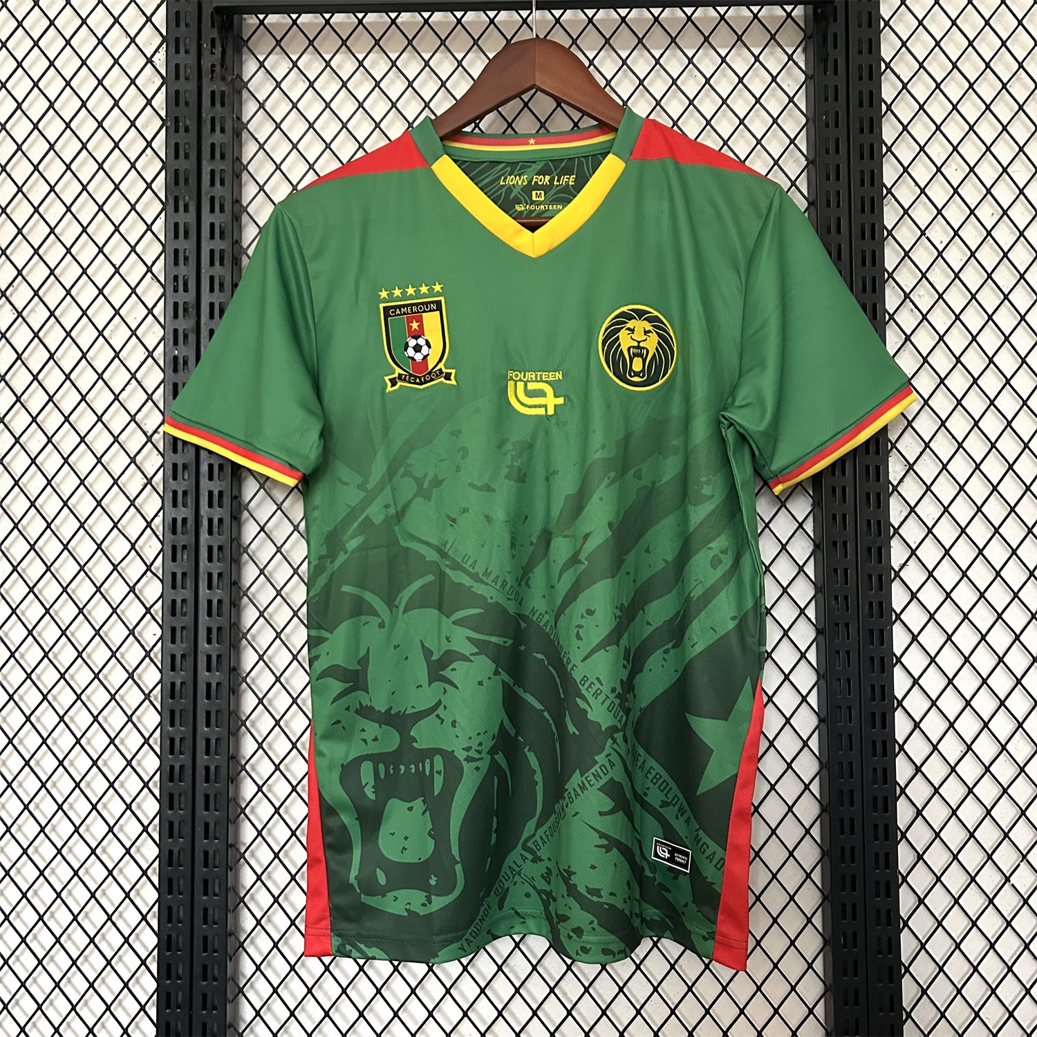 Cameroon 25-26 Home Jersey - Fans Version - ReplicasJersey