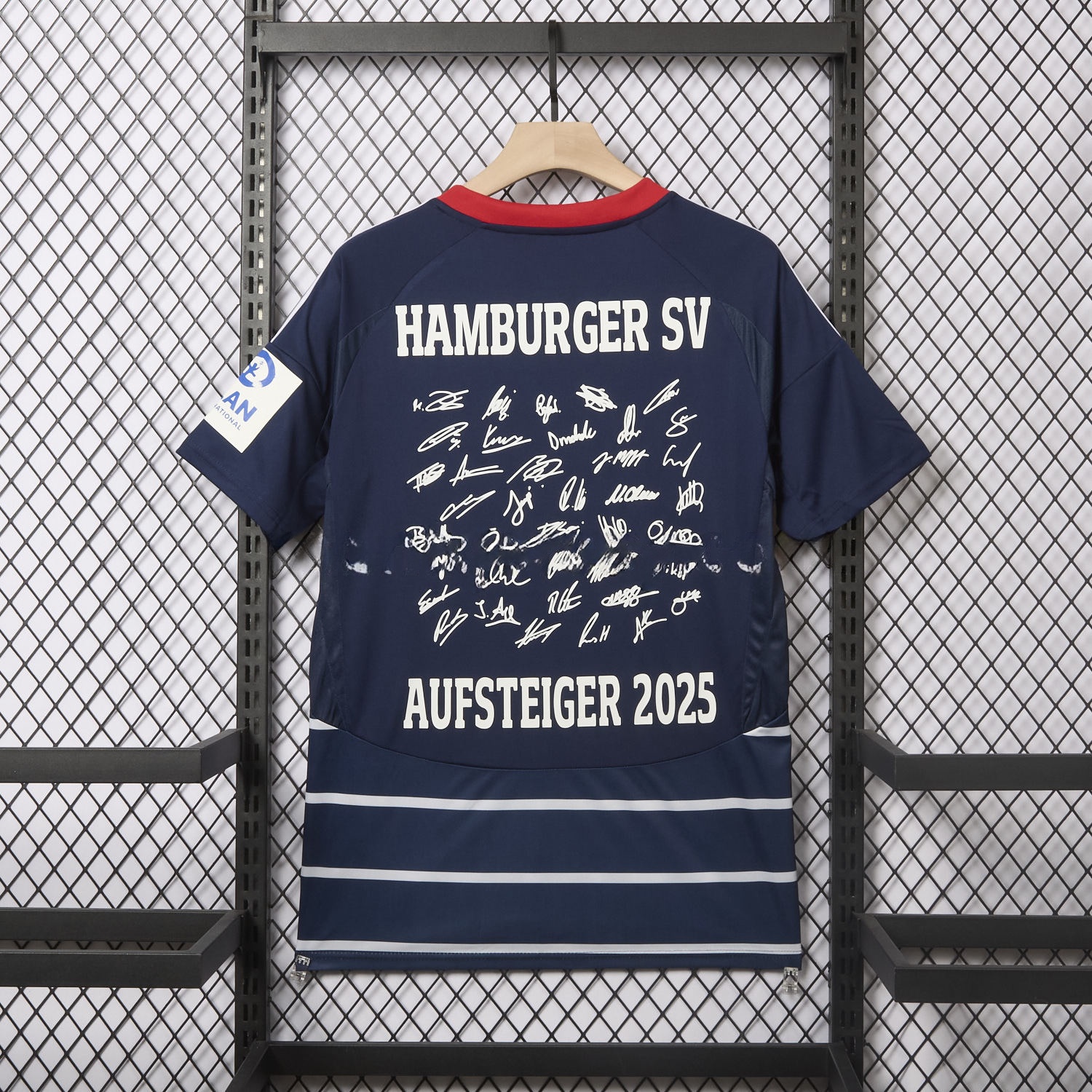 【Team Signatures Version】Hamburger SV 24-25 Away Jersey - Fans Version - ReplicasJersey