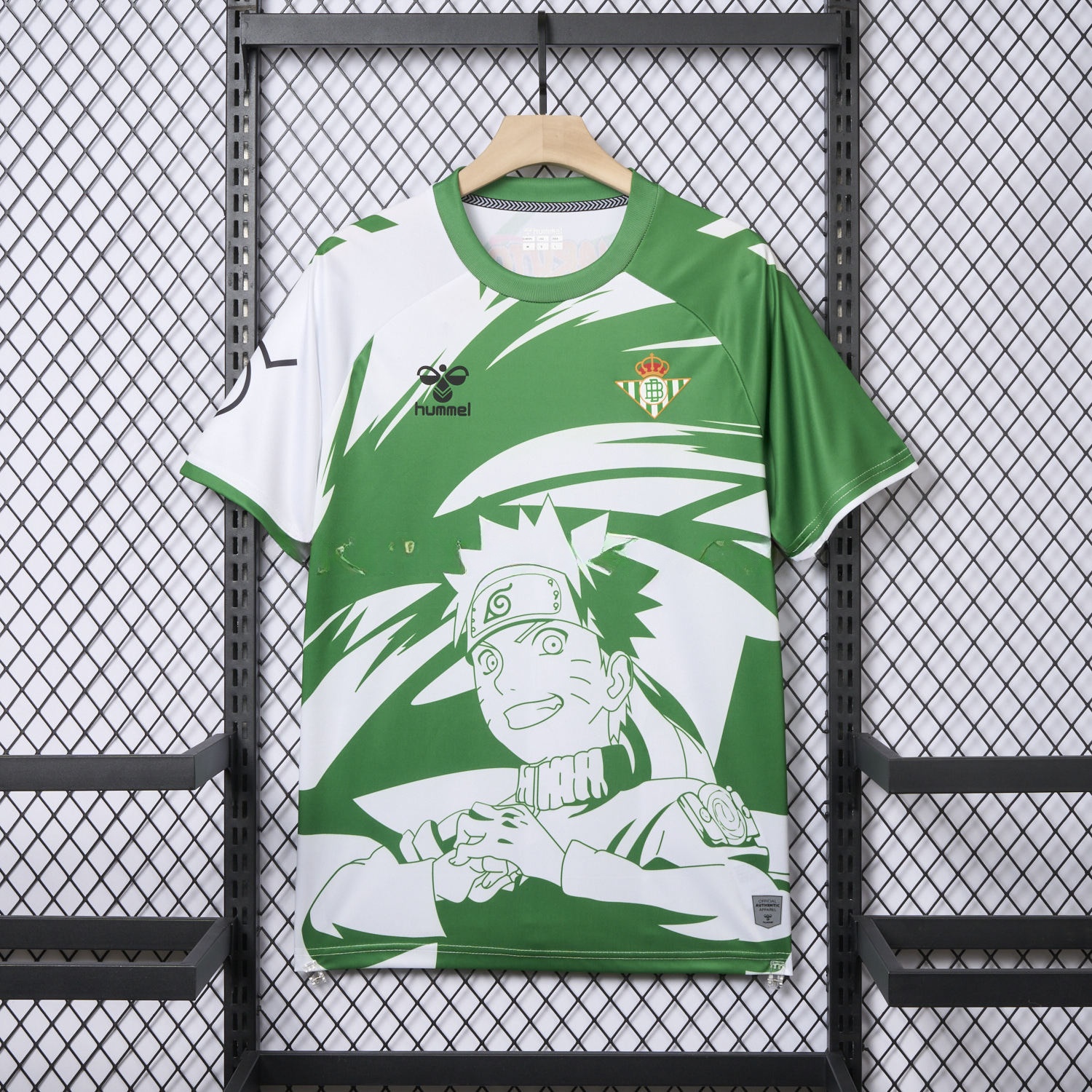 Real Betis 25-26 NARUTO Special Edition Jersey - Fans Version - ReplicasJersey