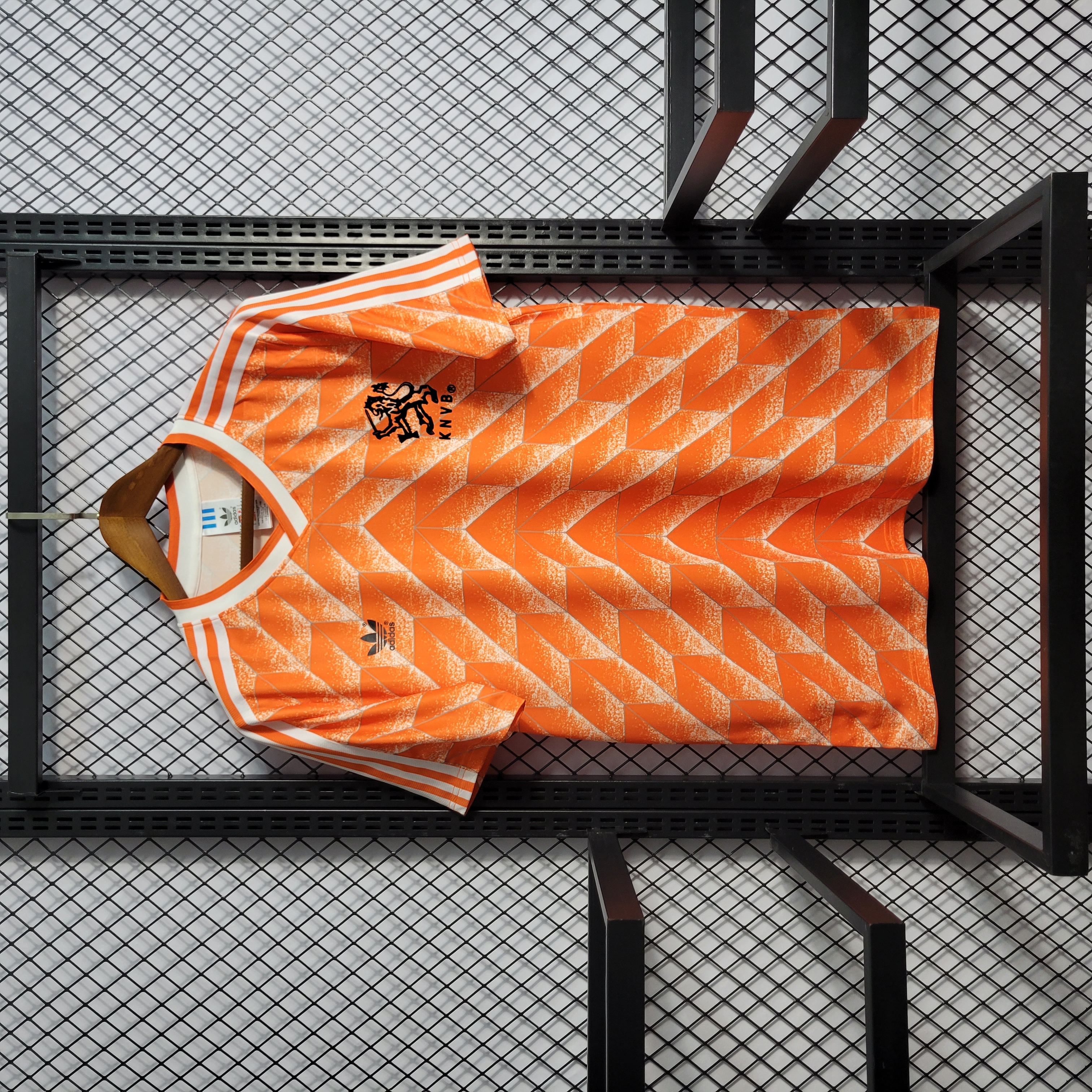 Retro Netherlands 1988 Home Stadium Jersey - ReplicasJersey