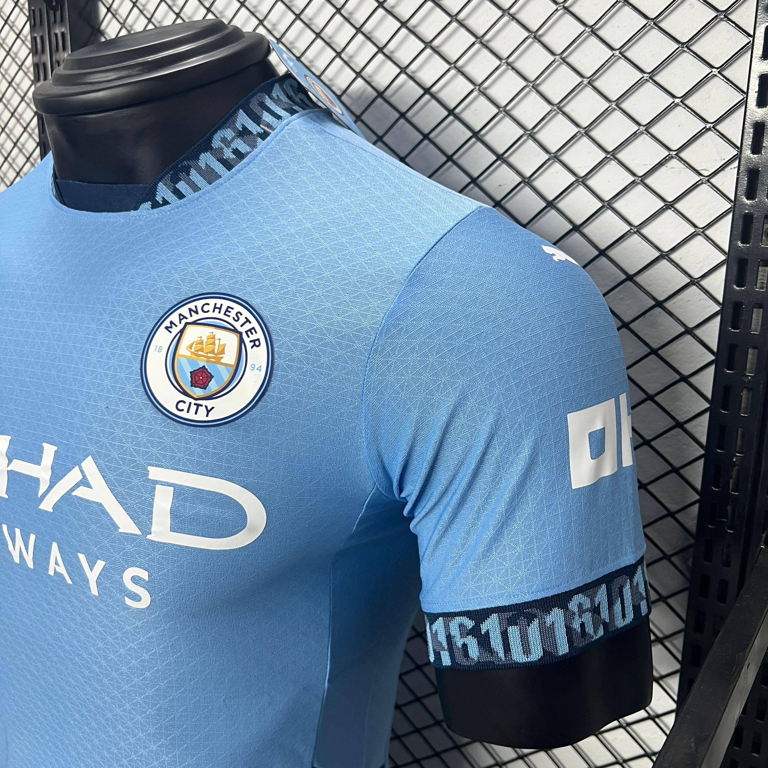 Manchester City 24-25 Home Stadium Jersey - Player Version - ReplicasJersey