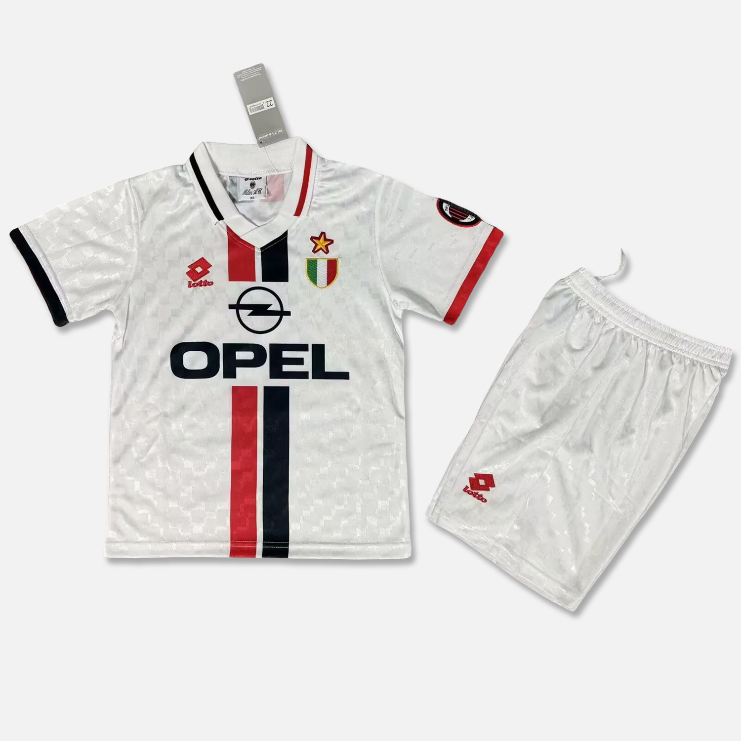 Retro AC Milan 1996-97 Away Kids Kit - ReplicasJersey
