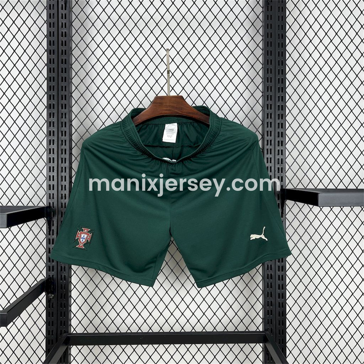 Portugal 2025-26 Home Shorts - Fans Version - ReplicasJersey