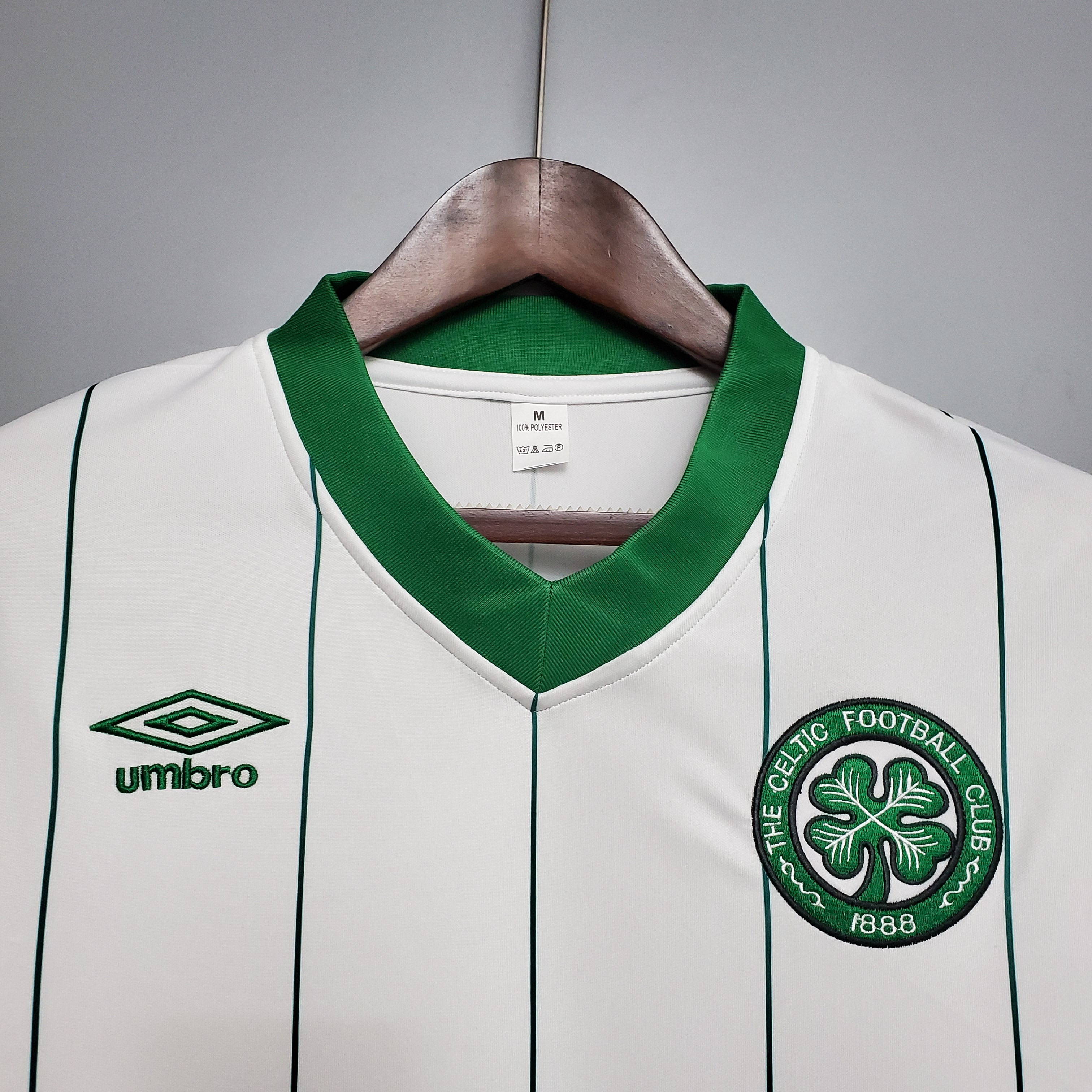 Retro Celtic 1982-83 Away Stadium Jersey - ReplicasJersey