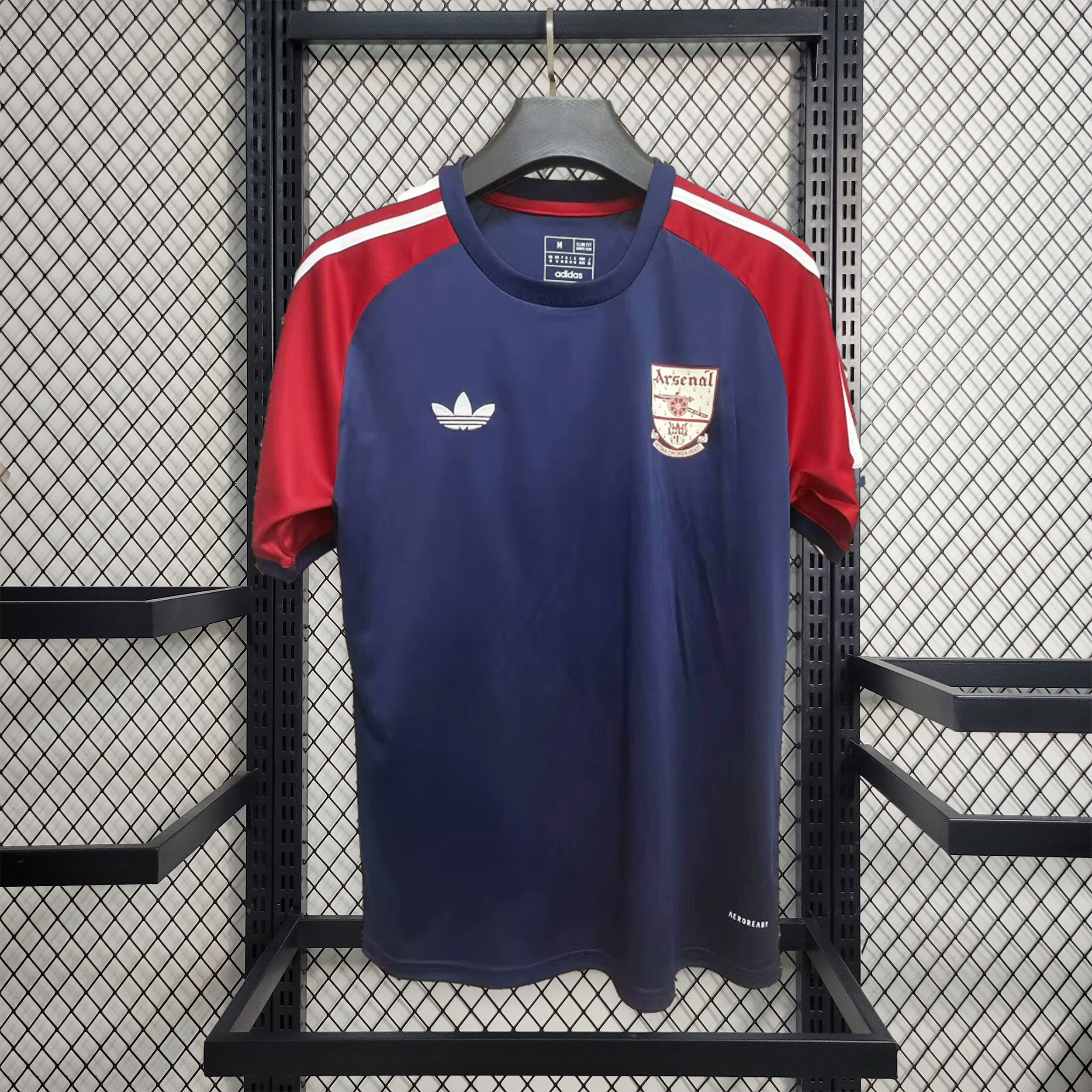 Arsenal 24-25 Vintage Originals Tee - Deep Blue - ReplicasJersey