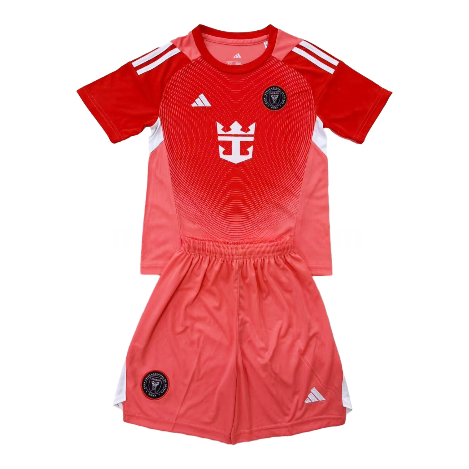 INT M.A.M 2025 Red Goalkeeper Men's Adult Jersey Set - Fans Version - ReplicasJersey
