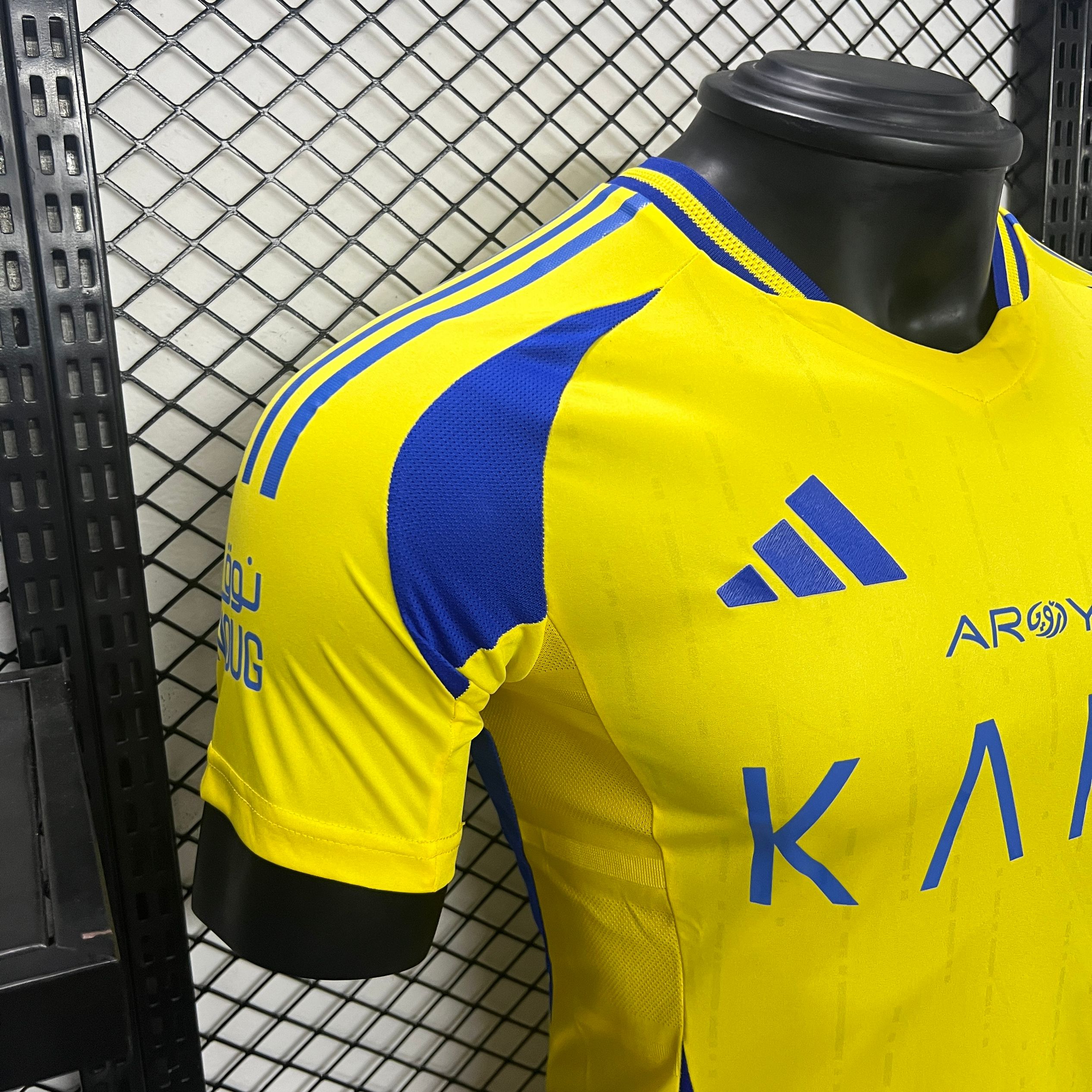 Al Nassr Riyadh Victory 24-25 Home Stadium Jersey - Player Version - ReplicasJersey