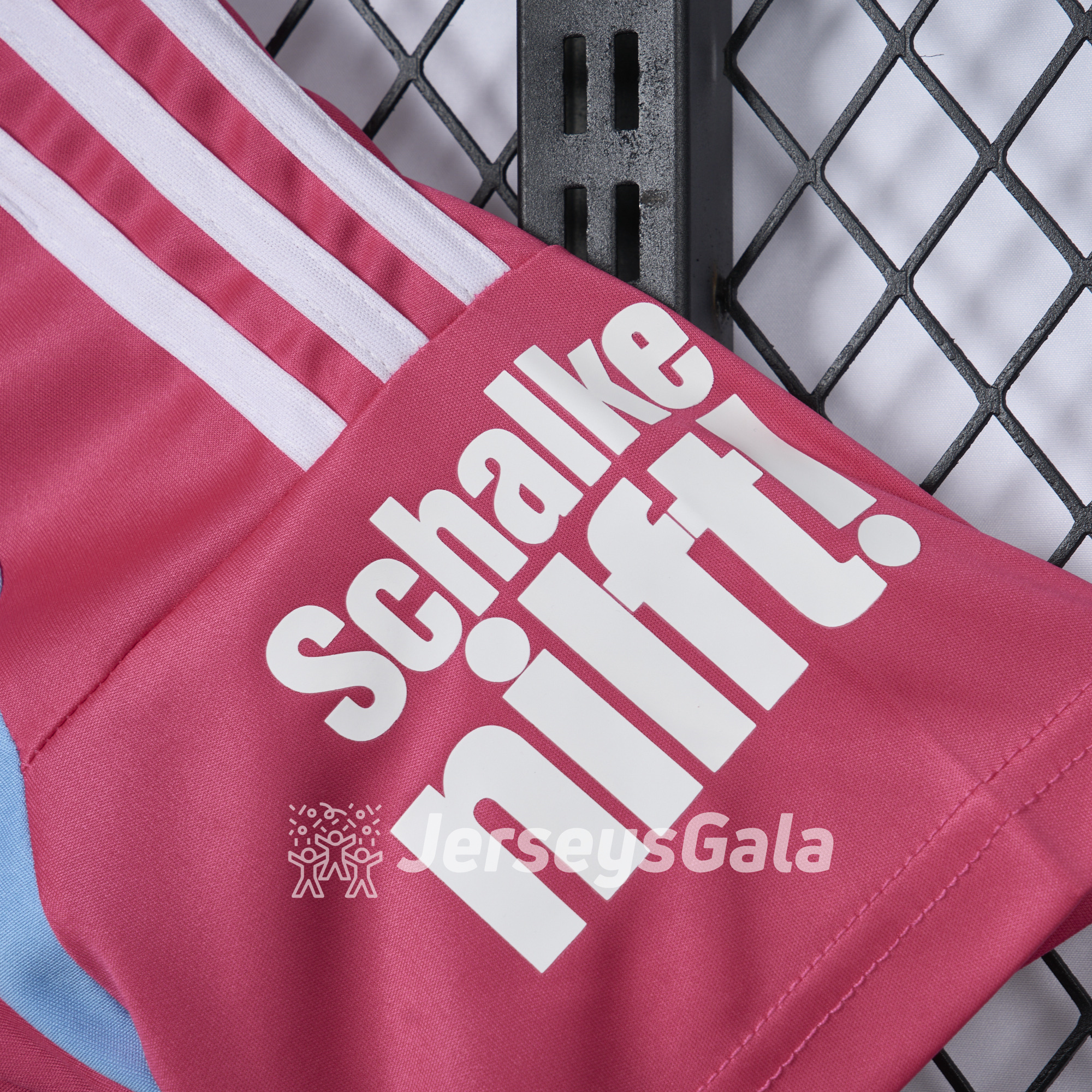 Schalke 04 24-25 GK Pink October Jersey - Fans Version - ReplicasJersey